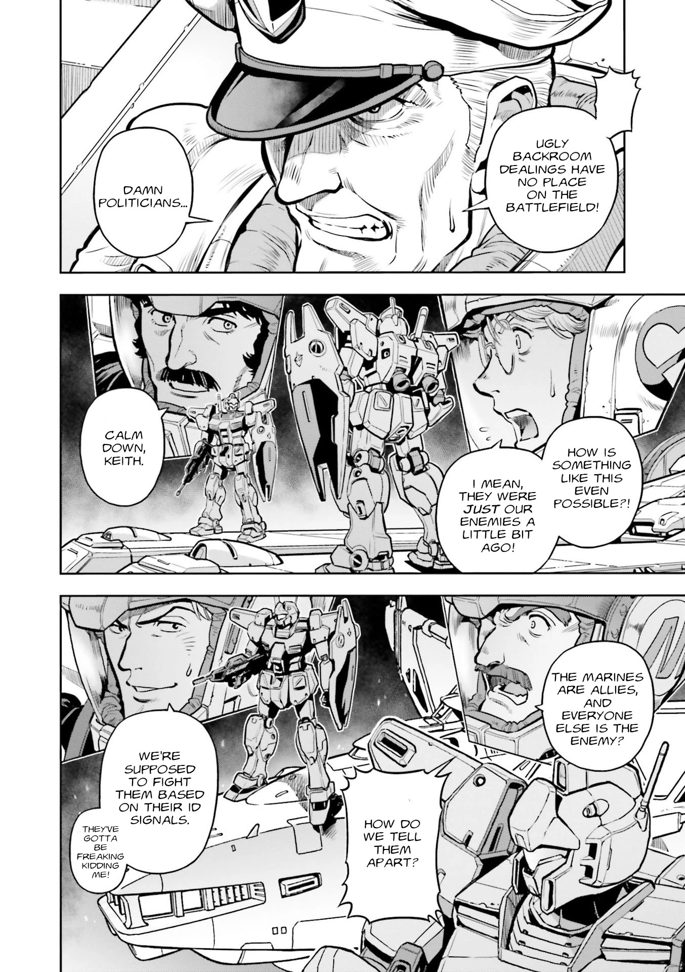 Kidou Senshi Gundam 0083 Rebellion Chapter 66 page 28 - Chapter 66: Hatred and Anger