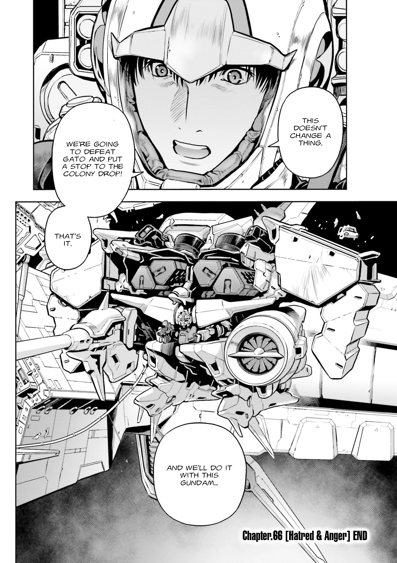 Kidou Senshi Gundam 0083 Rebellion Chapter 66 page 30 - Chapter 66: Hatred and Anger