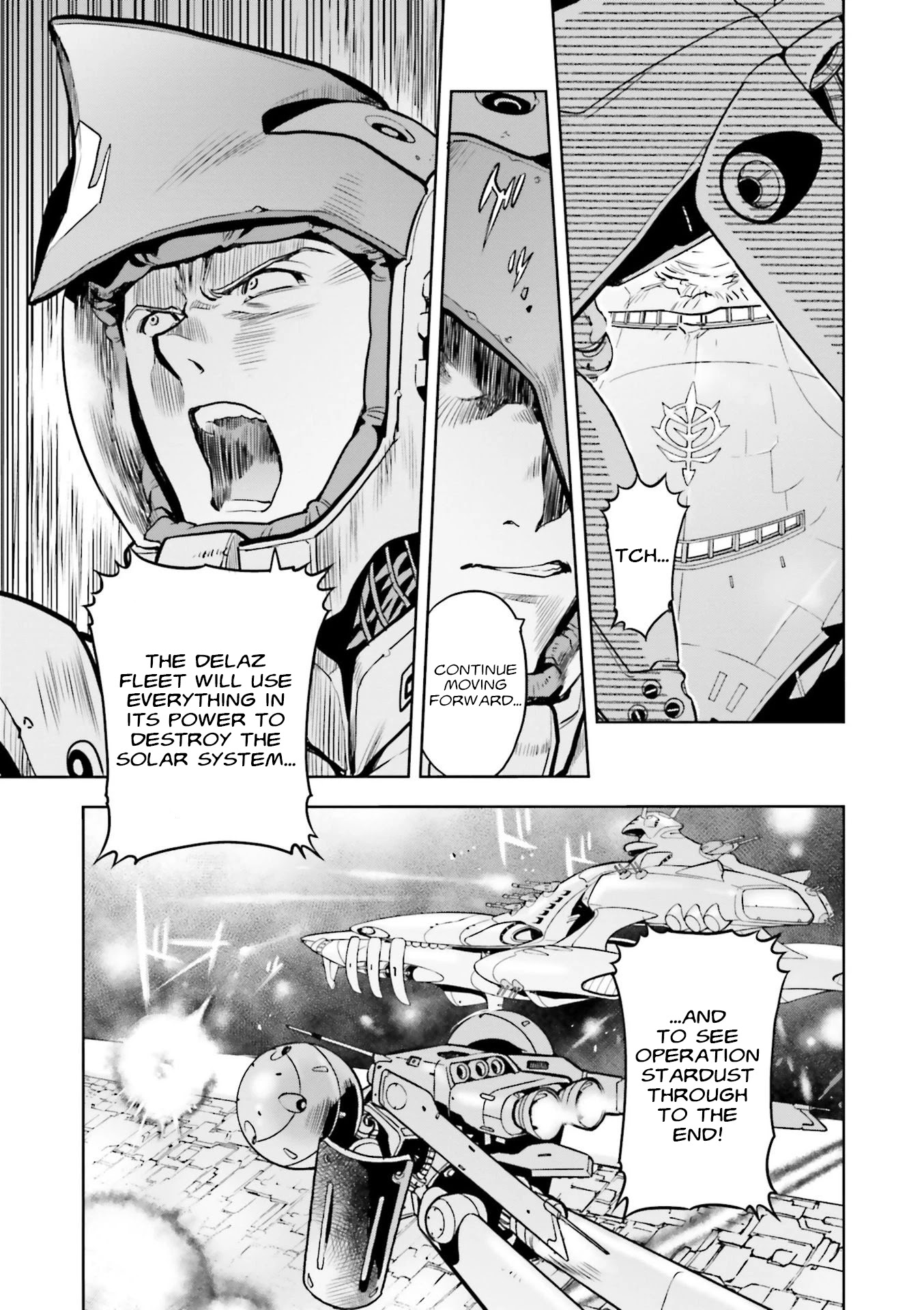 Kidou Senshi Gundam 0083 Rebellion Chapter 66 page 4 - Chapter 66: Hatred and Anger