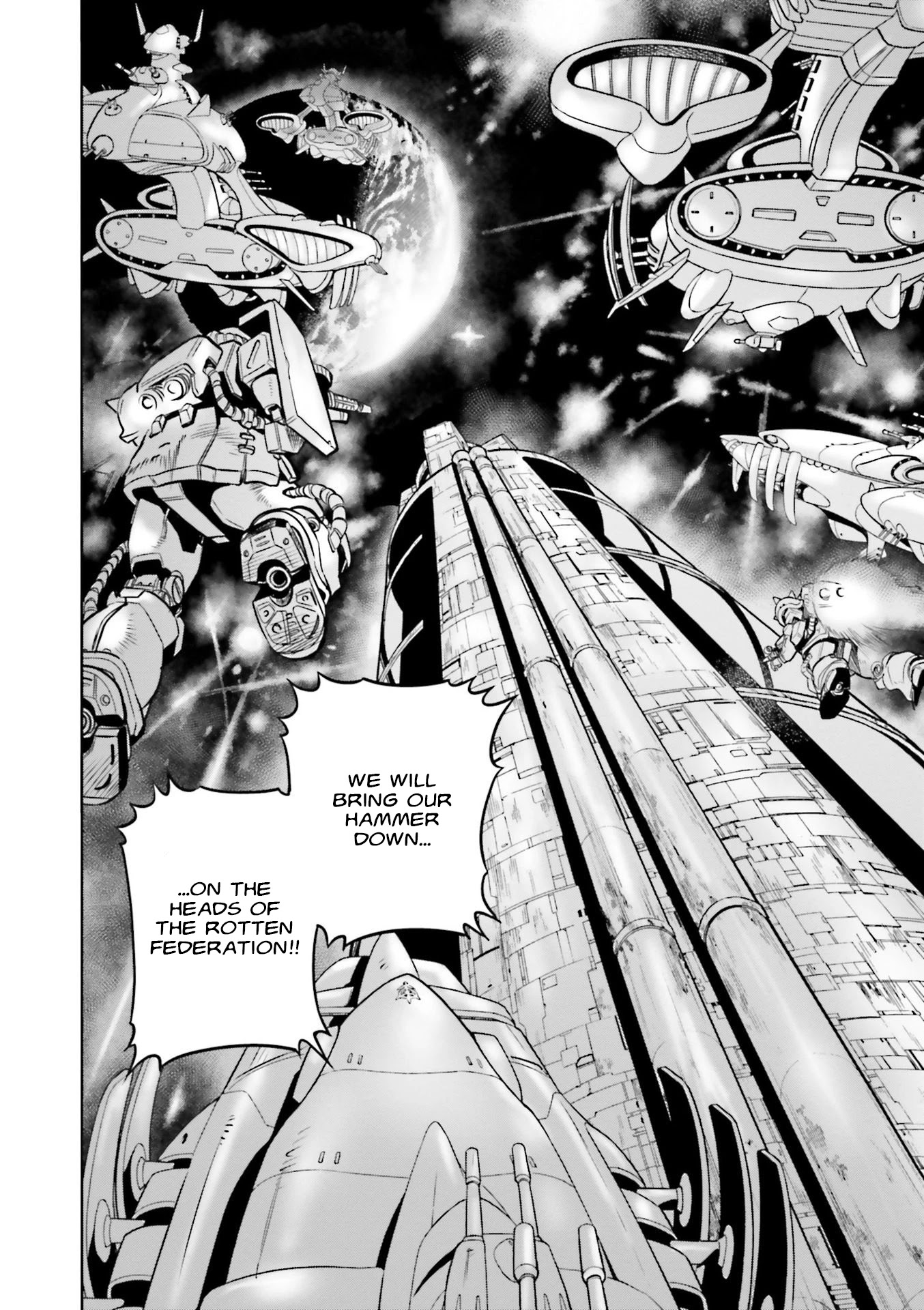 Kidou Senshi Gundam 0083 Rebellion Chapter 66 page 5 - Chapter 66: Hatred and Anger