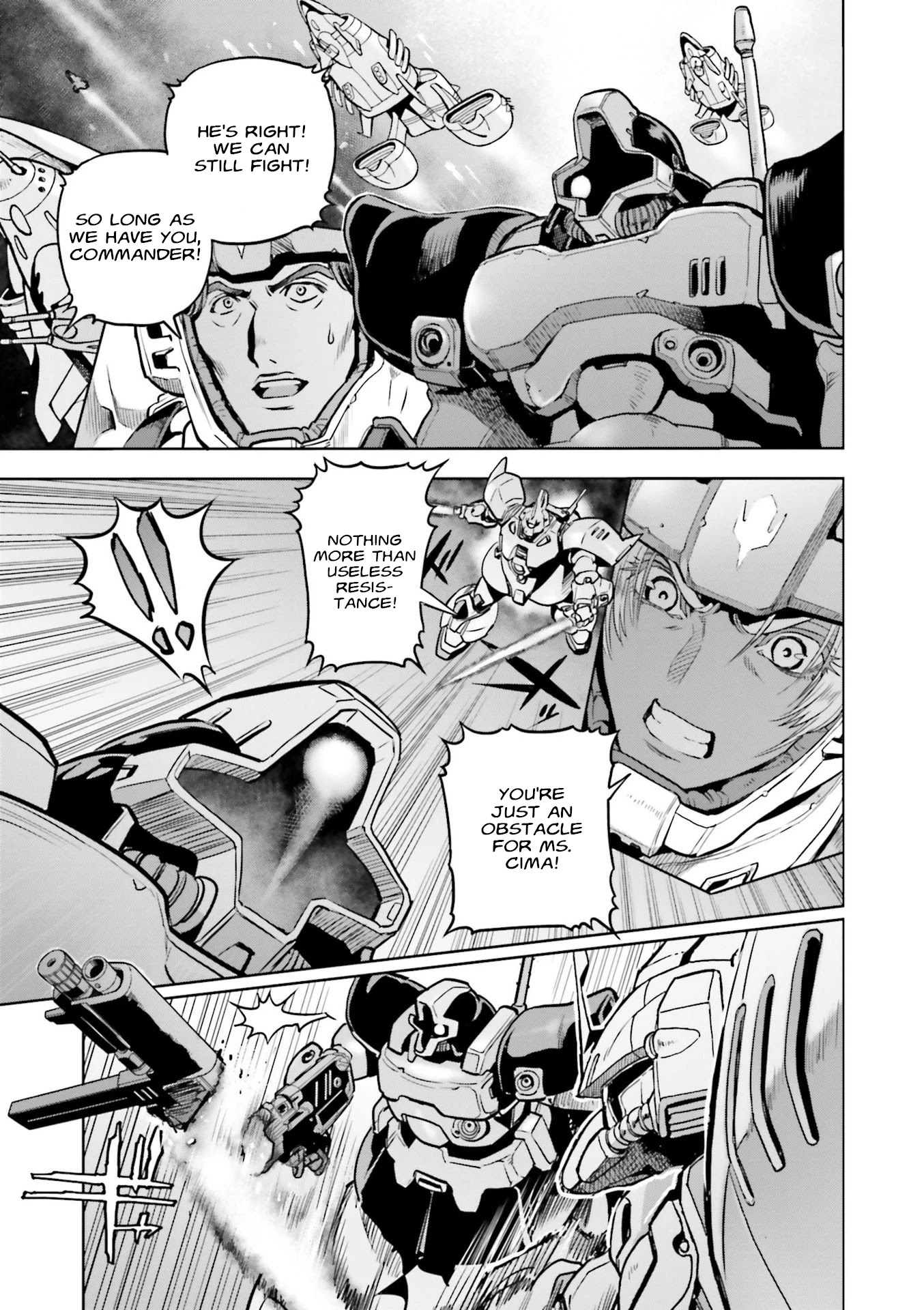 Kidou Senshi Gundam 0083 Rebellion Chapter 66 page 6 - Chapter 66: Hatred and Anger