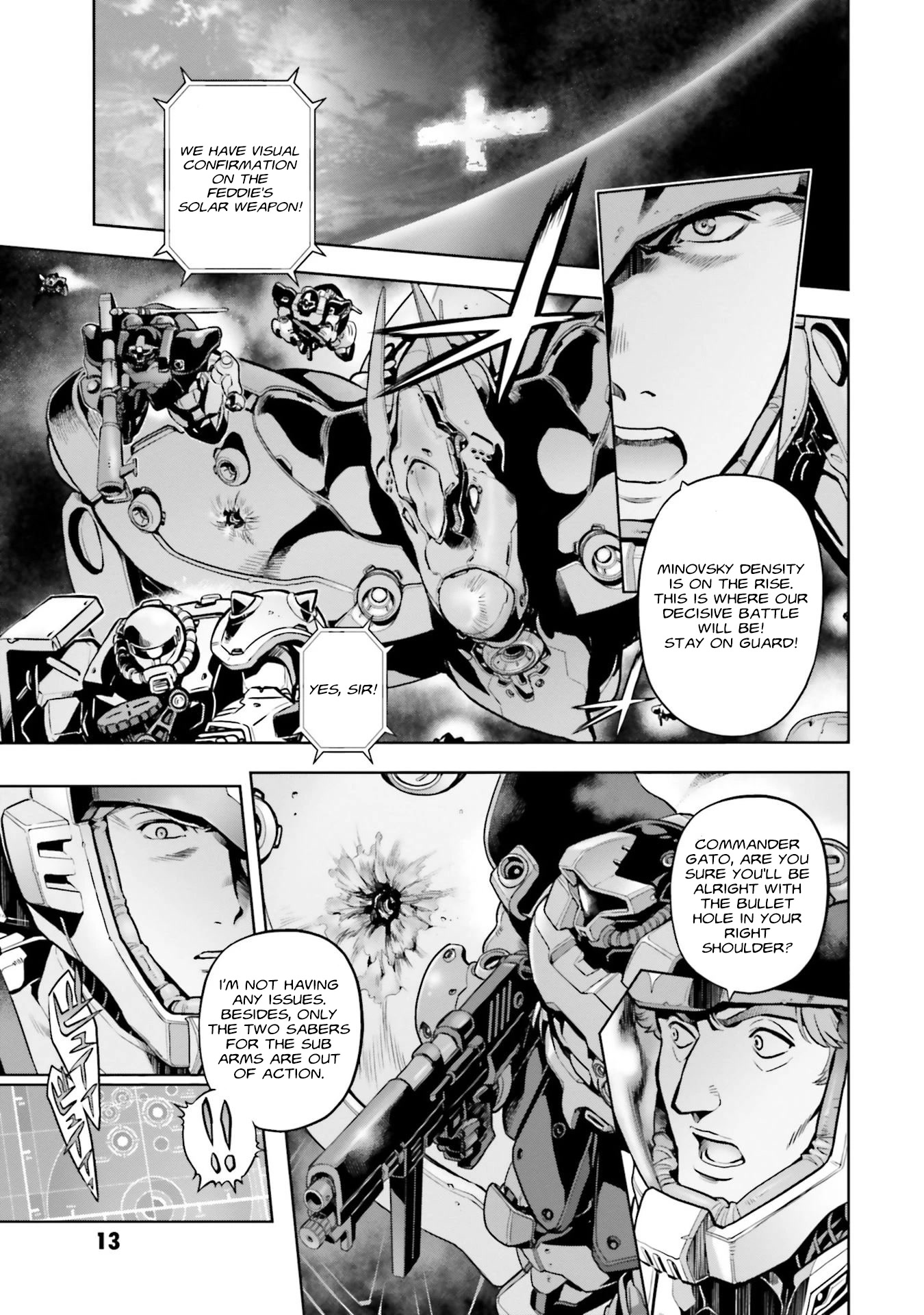 Kidou Senshi Gundam 0083 Rebellion Chapter 67 page 13 - Chapter 67: Those Called Gundam