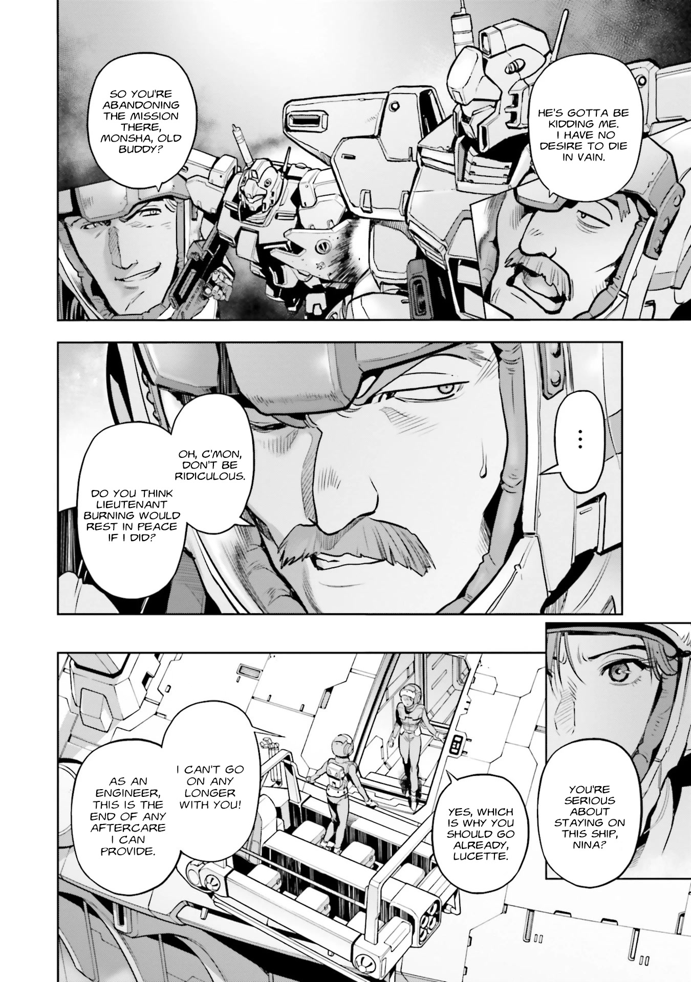 Kidou Senshi Gundam 0083 Rebellion Chapter 68 page 11 - Chapter 68: Attacking in Waves