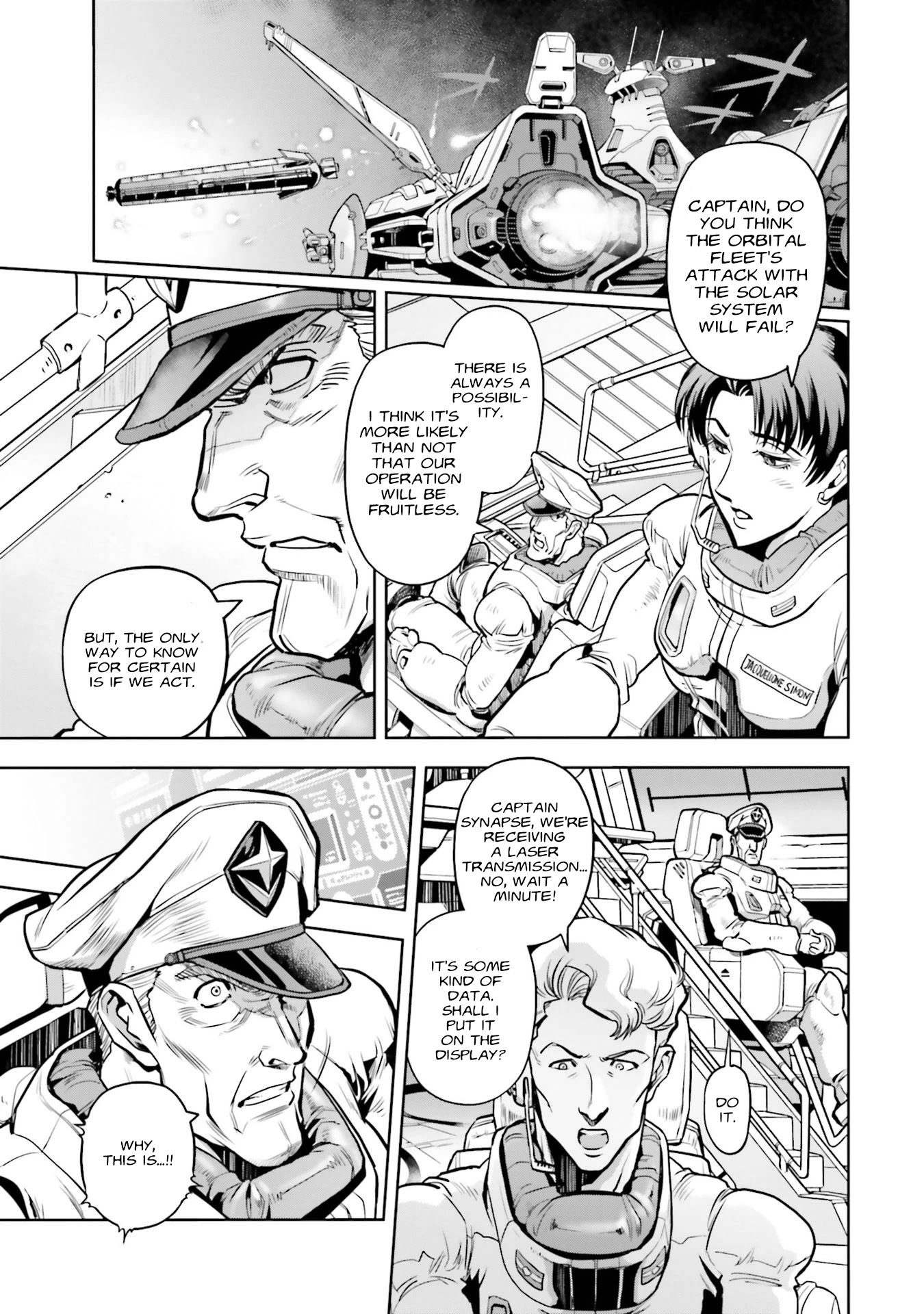 Kidou Senshi Gundam 0083 Rebellion Chapter 68 page 20 - Chapter 68: Attacking in Waves
