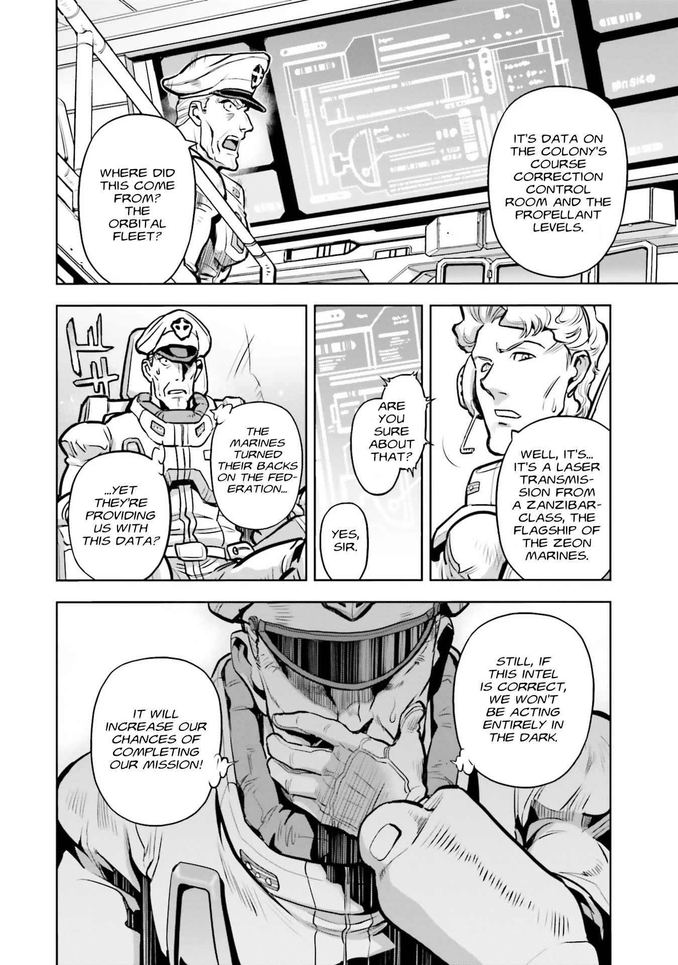 Kidou Senshi Gundam 0083 Rebellion Chapter 68 page 21 - Chapter 68: Attacking in Waves