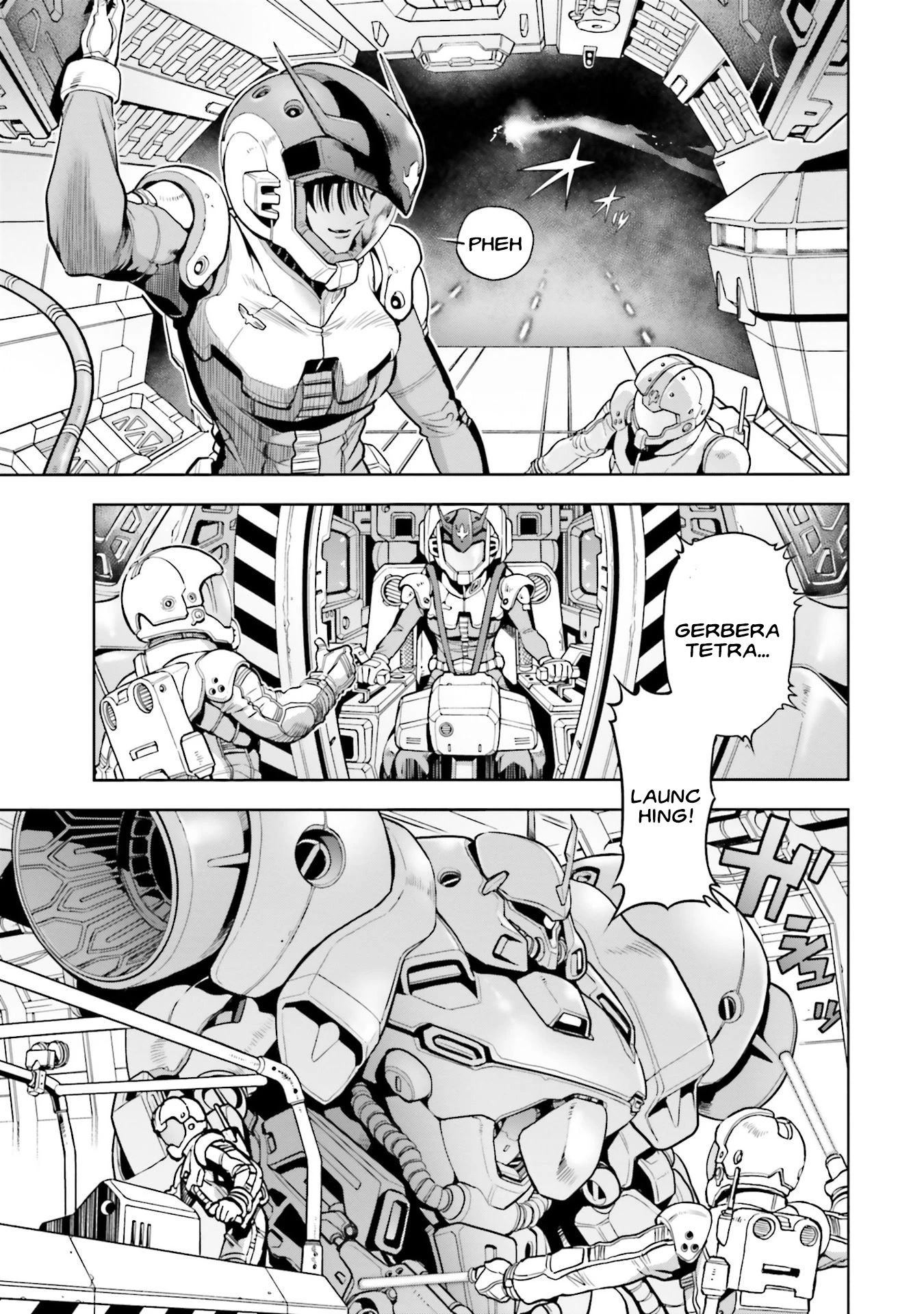 Kidou Senshi Gundam 0083 Rebellion Chapter 68 page 24 - Chapter 68: Attacking in Waves