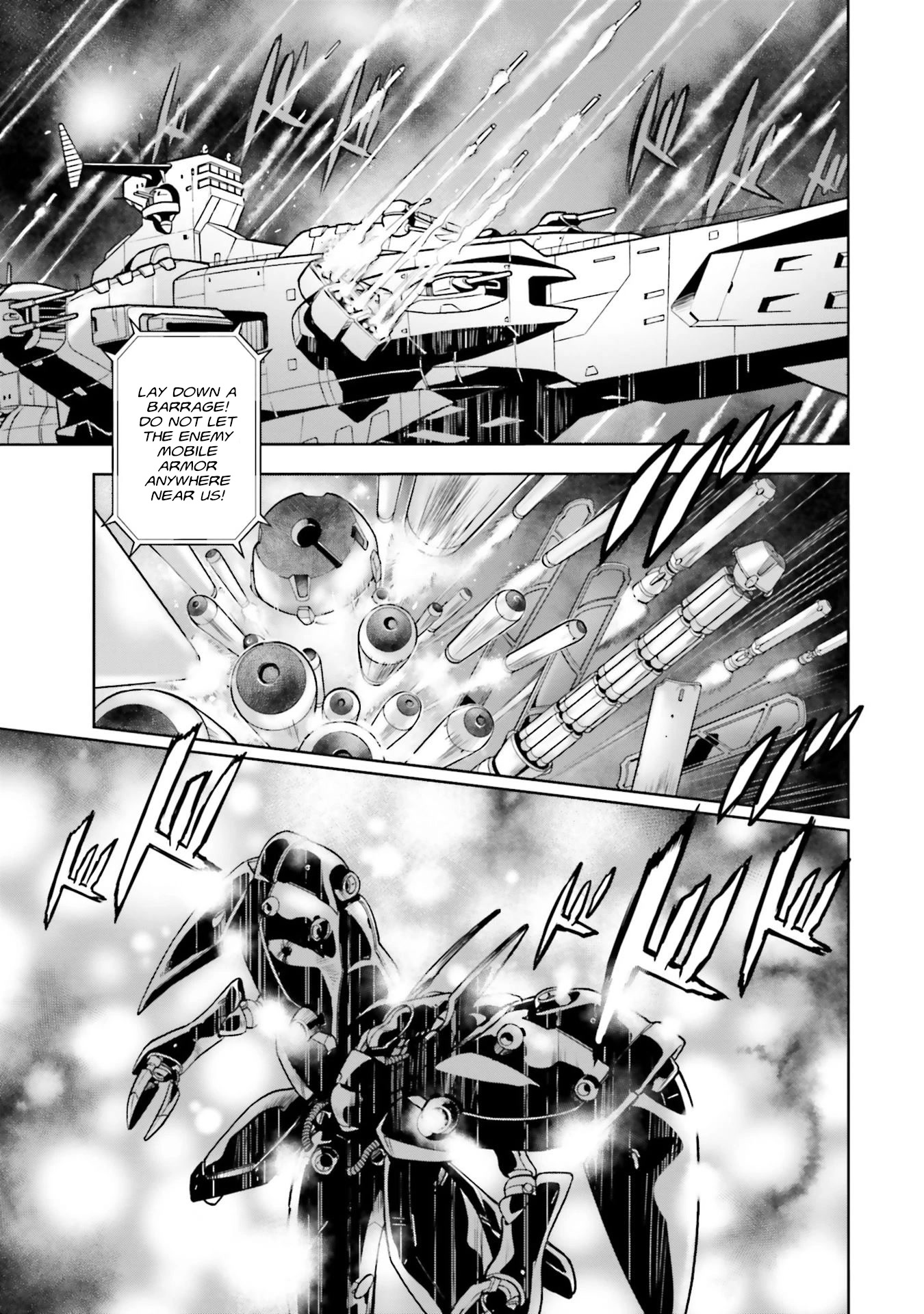 Kidou Senshi Gundam 0083 Rebellion Chapter 68 page 4 - Chapter 68: Attacking in Waves