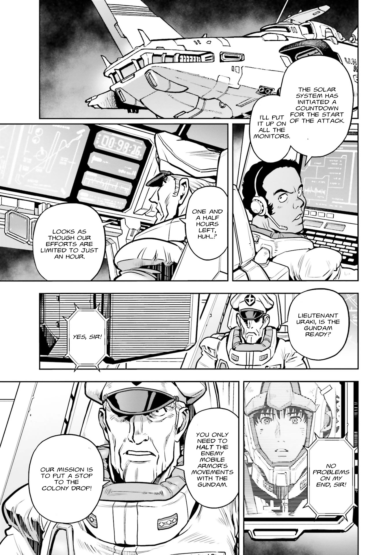 Kidou Senshi Gundam 0083 Rebellion Chapter 68 page 8 - Chapter 68: Attacking in Waves