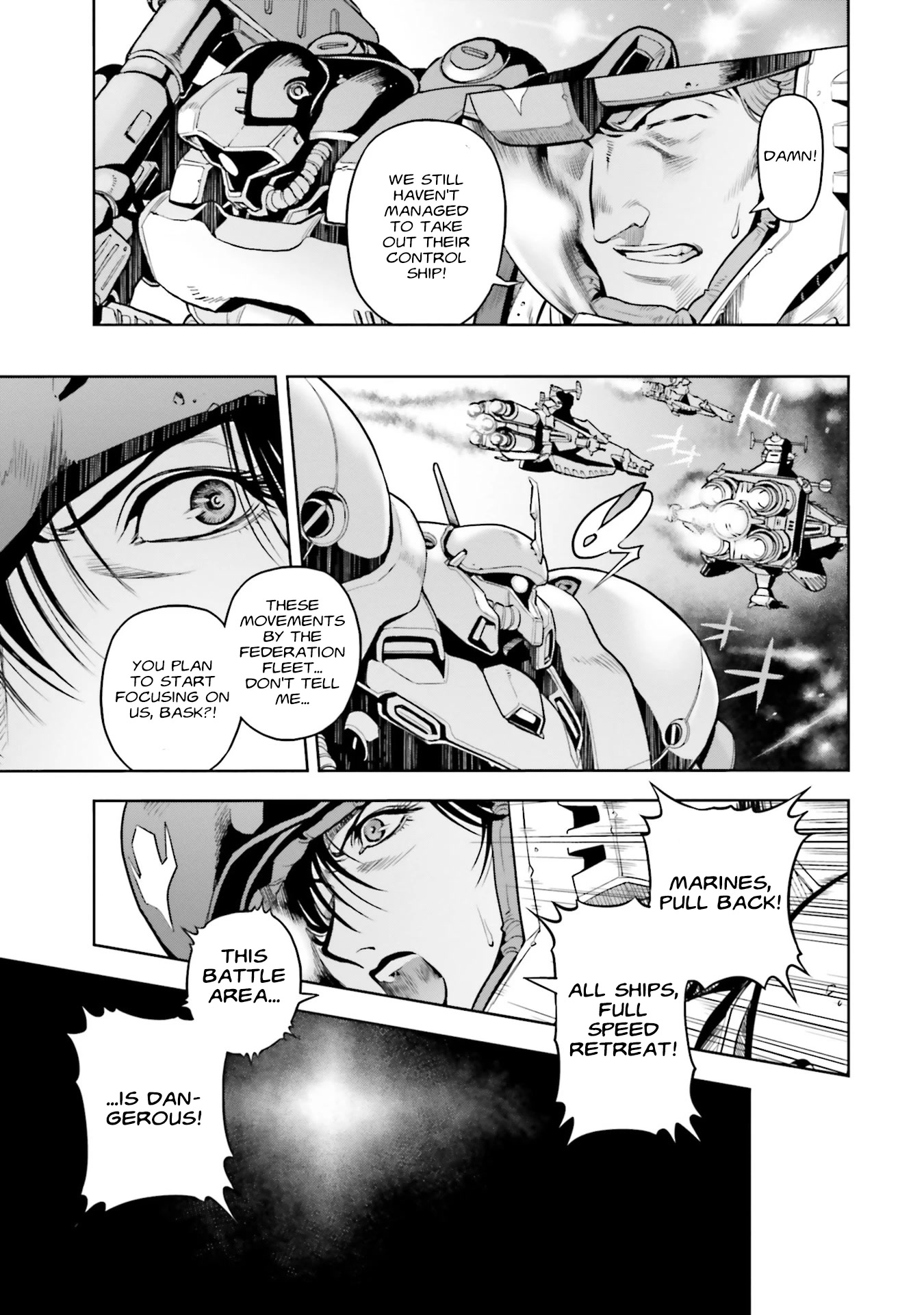 Kidou Senshi Gundam 0083 Rebellion Chapter 70 page 28 - Chapter 70: Blazing Heavens (I)