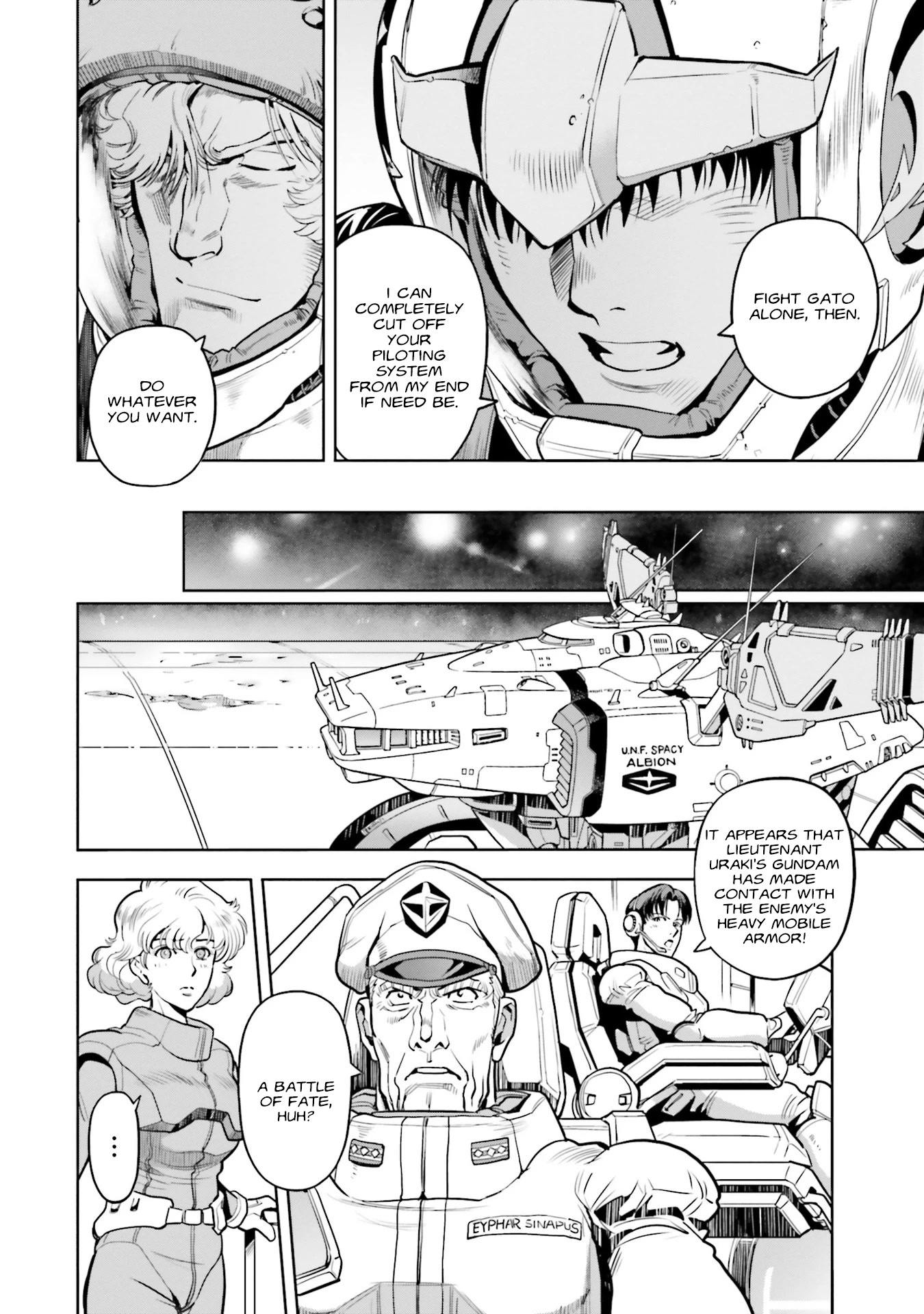 Kidou Senshi Gundam 0083 Rebellion Chapter 70 page 5 - Chapter 70: Blazing Heavens (I)