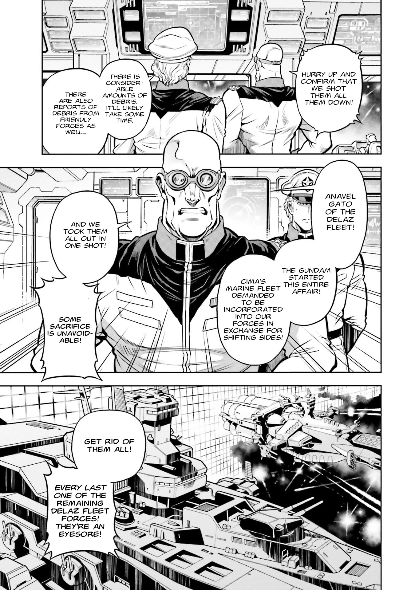 Kidou Senshi Gundam 0083 Rebellion Chapter 71 page 10 - Chapter 71: Blazing Heavens (II)