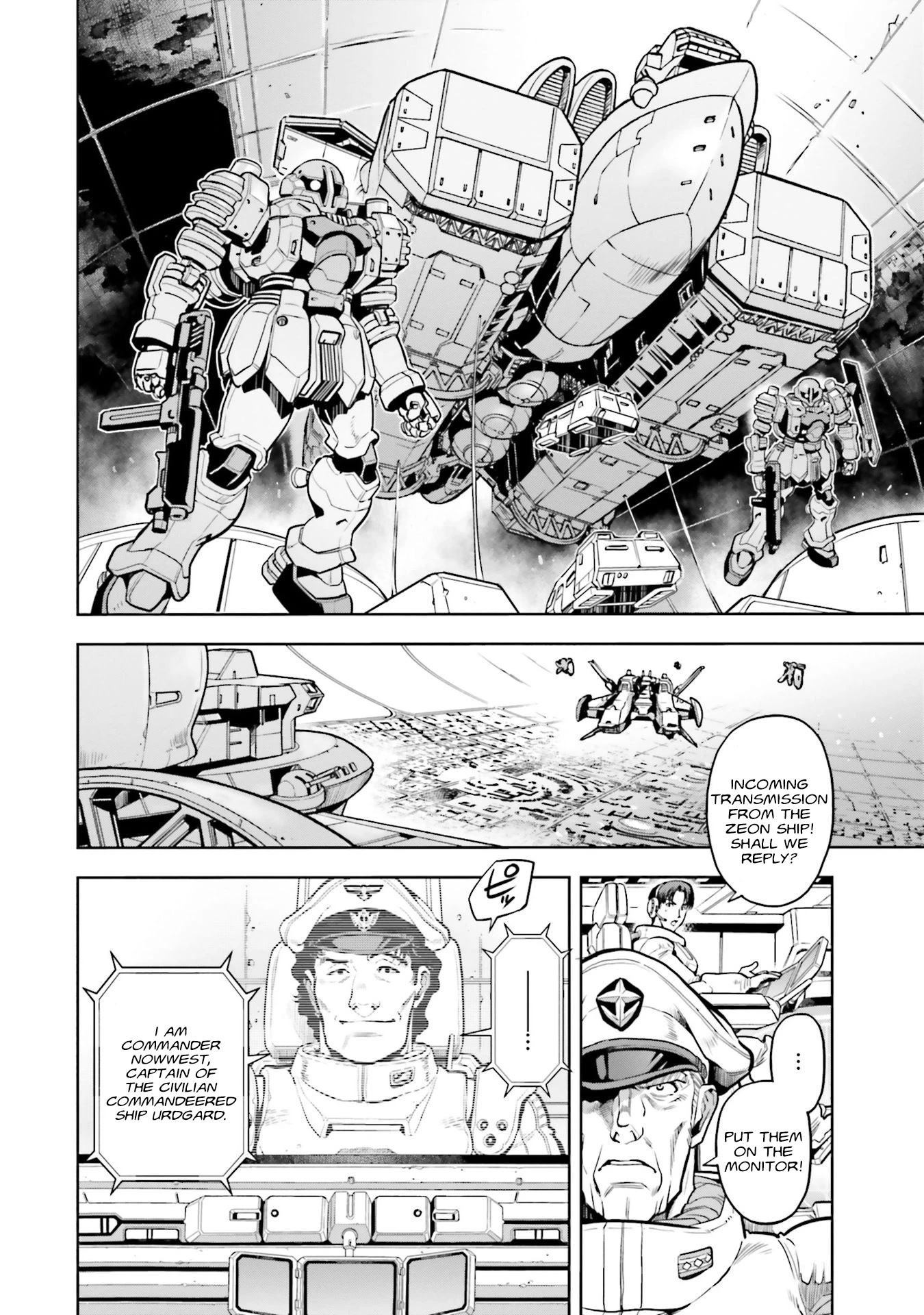 Kidou Senshi Gundam 0083 Rebellion Chapter 71 page 13 - Chapter 71: Blazing Heavens (II)