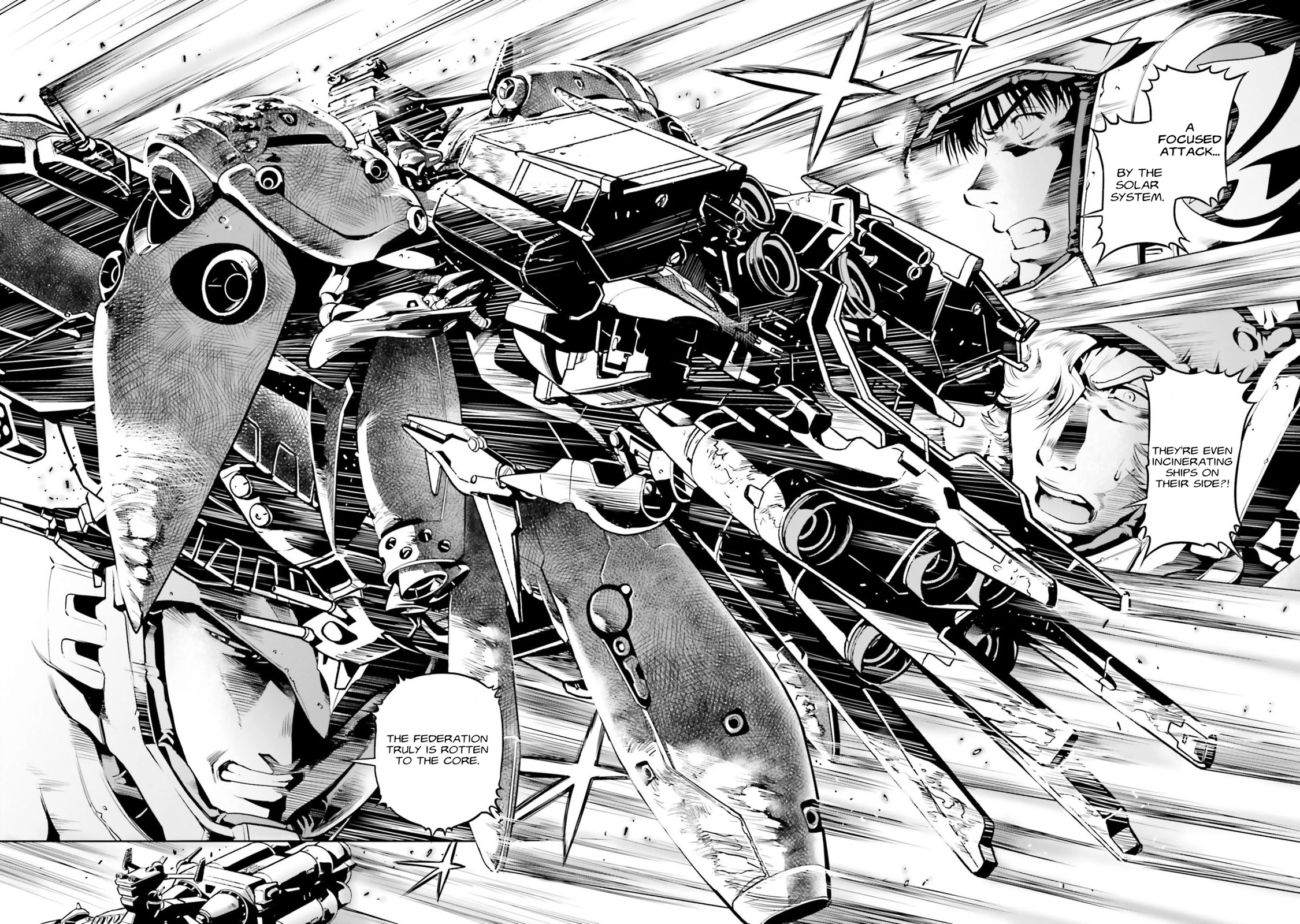 Kidou Senshi Gundam 0083 Rebellion Chapter 71 page 2 - Chapter 71: Blazing Heavens (II)