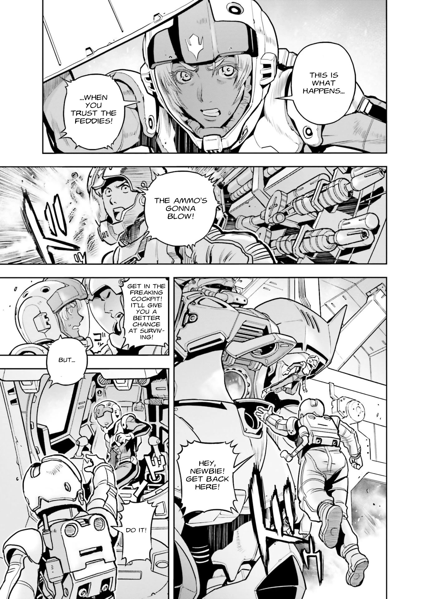Kidou Senshi Gundam 0083 Rebellion Chapter 71 page 6 - Chapter 71: Blazing Heavens (II)