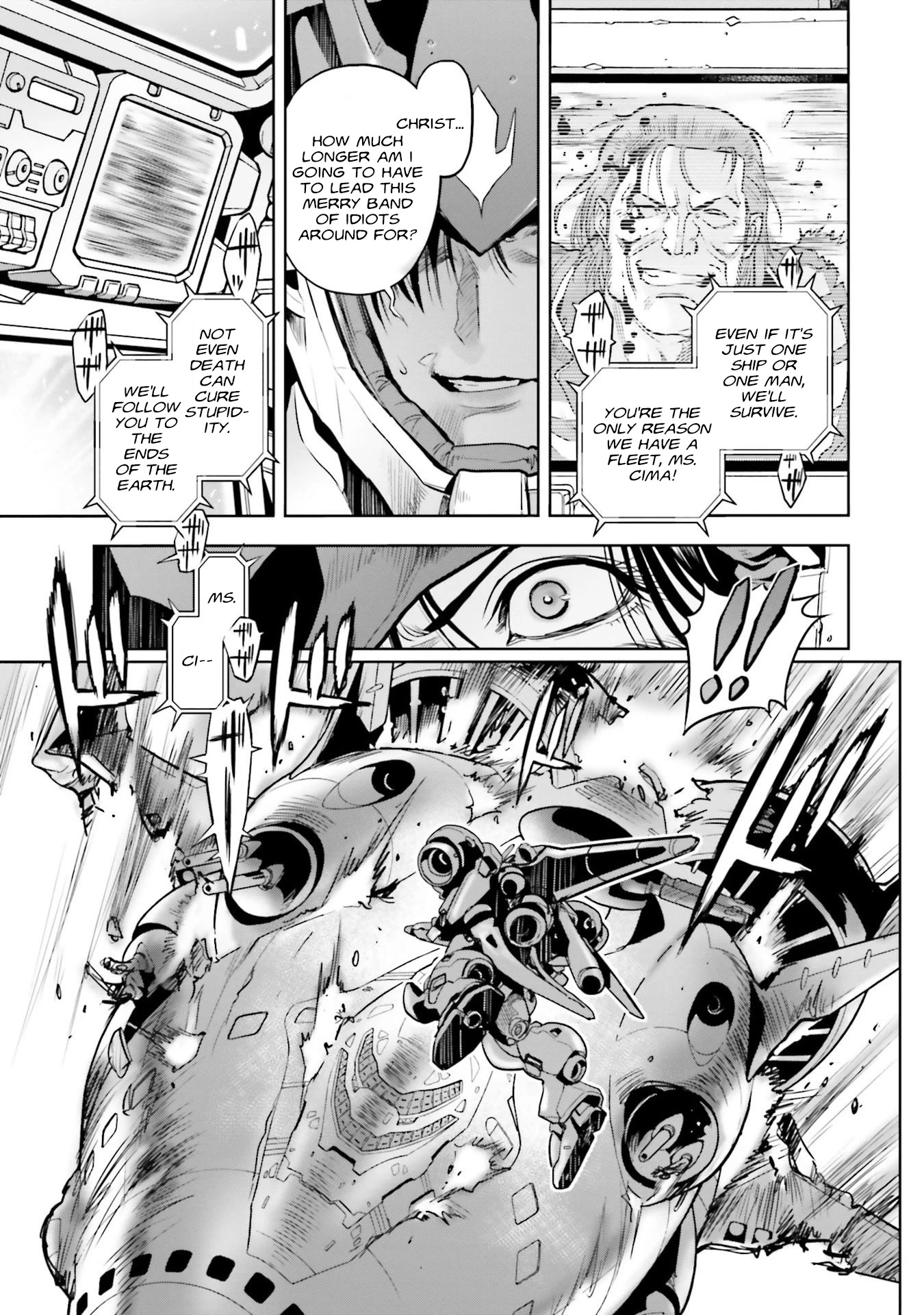 Kidou Senshi Gundam 0083 Rebellion Chapter 71 page 8 - Chapter 71: Blazing Heavens (II)