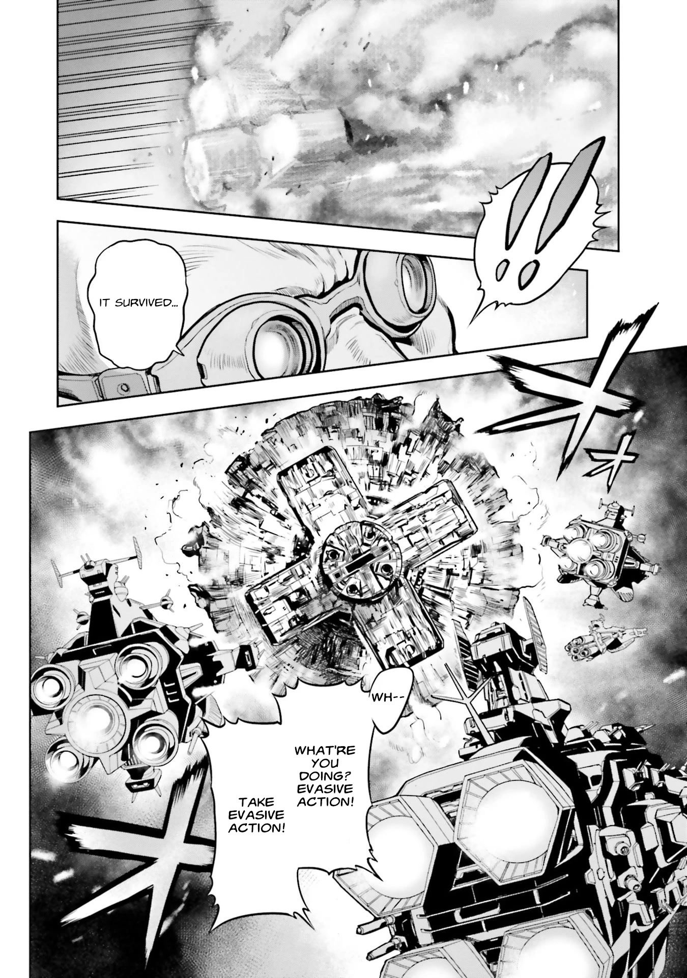 Kidou Senshi Gundam 0083 Rebellion Chapter 72 page 28 - Chapter 72: Eye of the Serpent