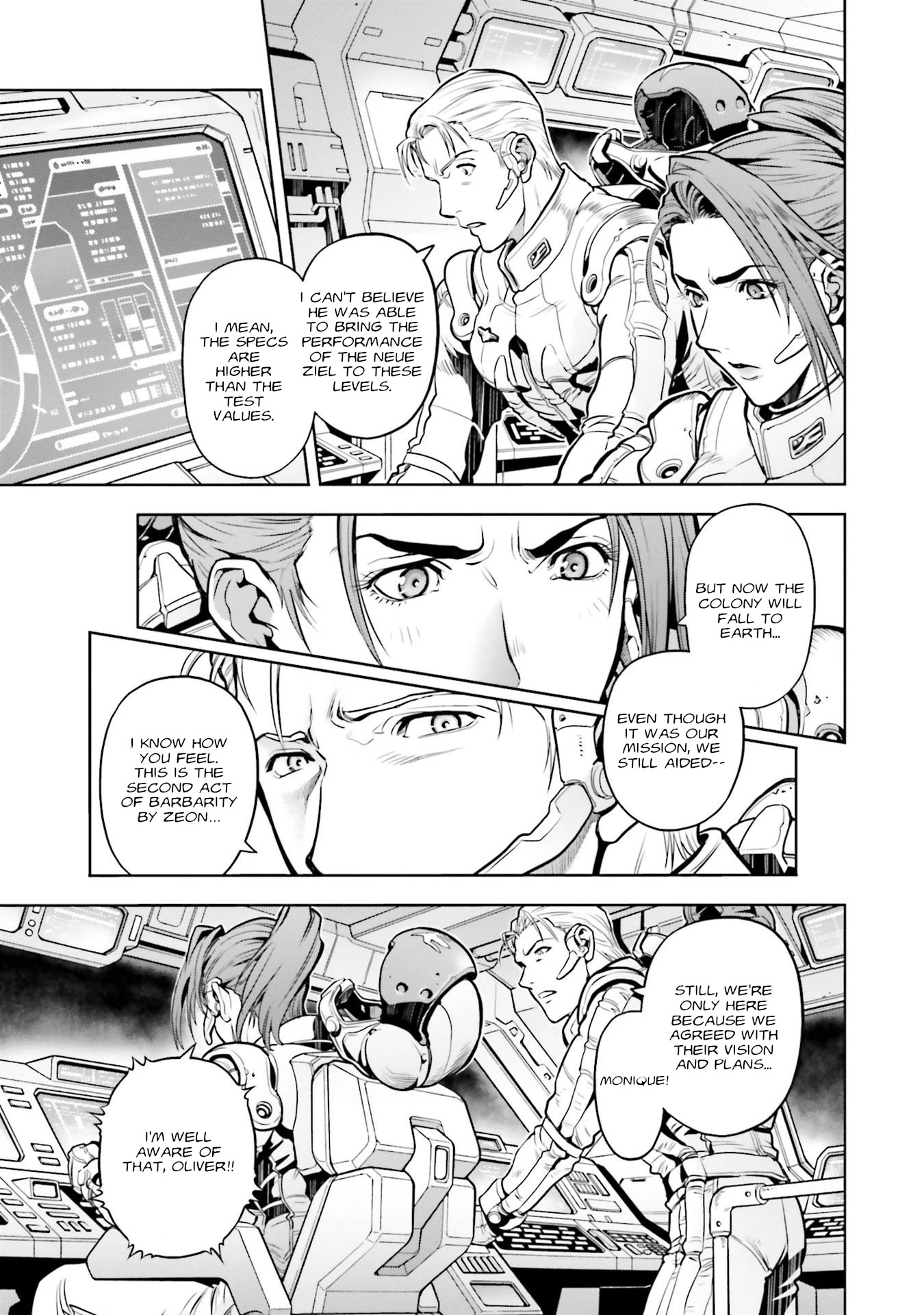 Kidou Senshi Gundam 0083 Rebellion Chapter 73 page 10 - Chapter 73: Orbital Battlefield (I)
