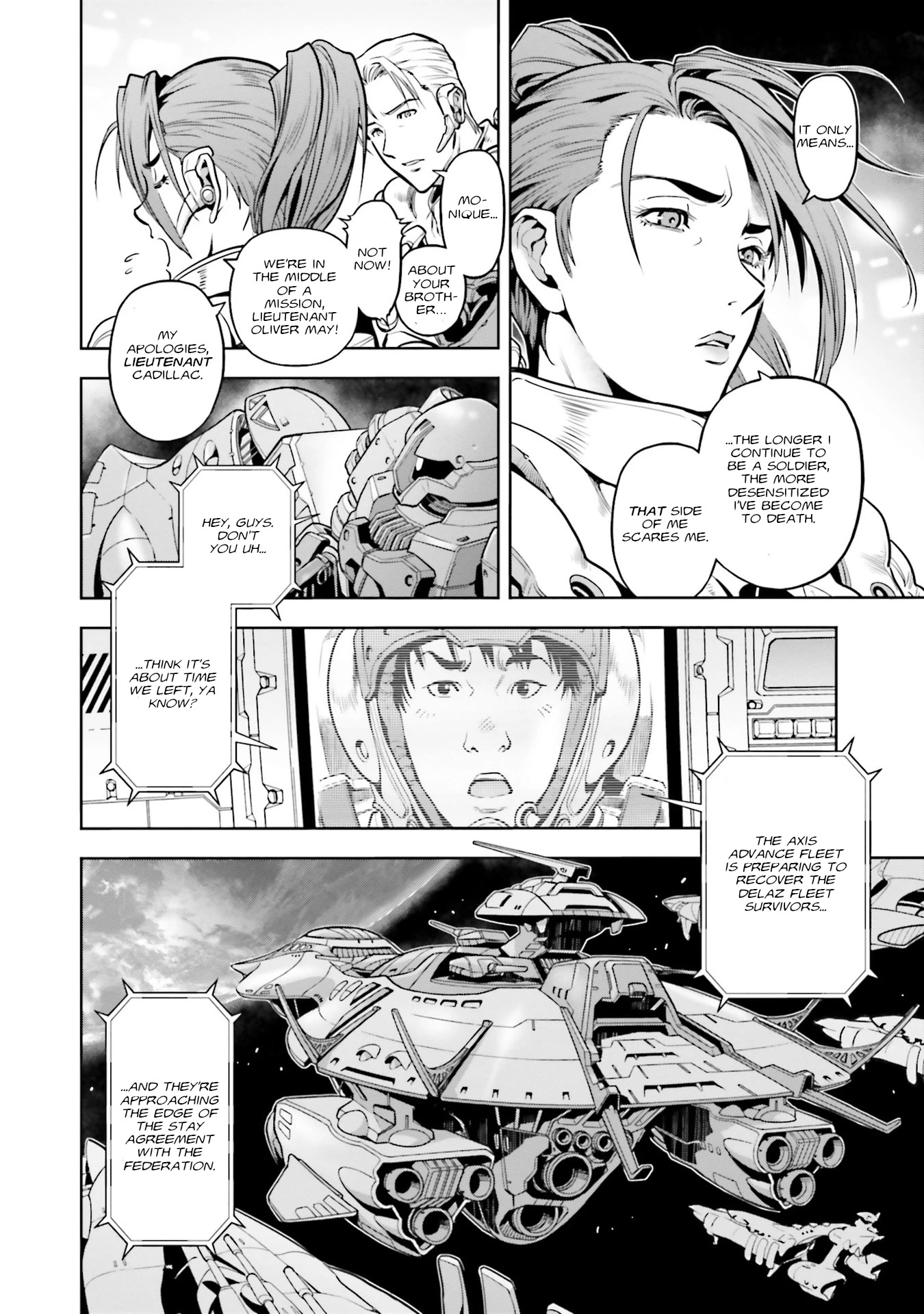 Kidou Senshi Gundam 0083 Rebellion Chapter 73 page 11 - Chapter 73: Orbital Battlefield (I)