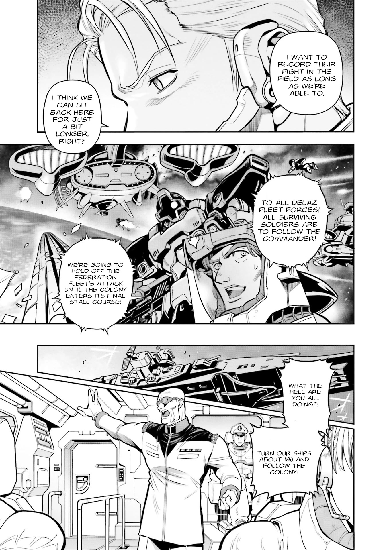 Kidou Senshi Gundam 0083 Rebellion Chapter 73 page 12 - Chapter 73: Orbital Battlefield (I)