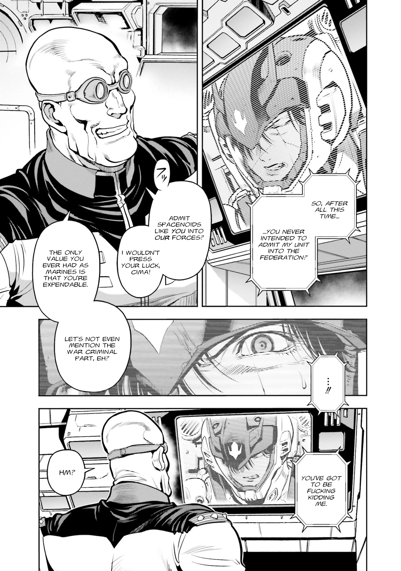 Kidou Senshi Gundam 0083 Rebellion Chapter 73 page 14 - Chapter 73: Orbital Battlefield (I)
