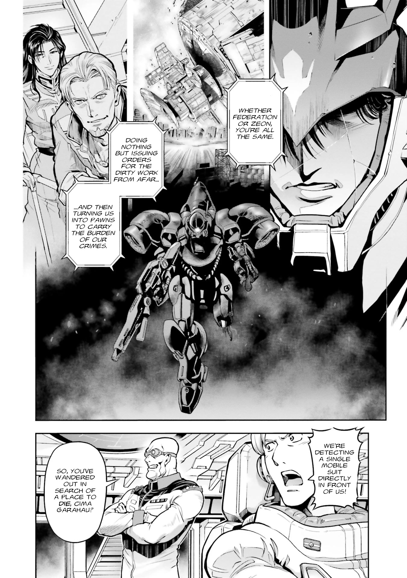 Kidou Senshi Gundam 0083 Rebellion Chapter 73 page 15 - Chapter 73: Orbital Battlefield (I)
