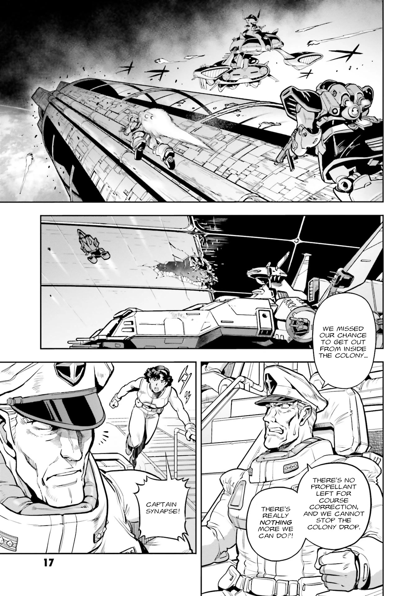 Kidou Senshi Gundam 0083 Rebellion Chapter 73 page 18 - Chapter 73: Orbital Battlefield (I)