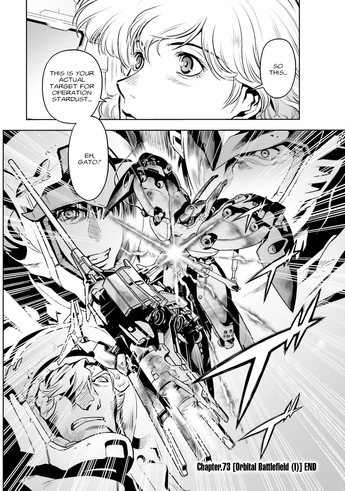 Kidou Senshi Gundam 0083 Rebellion Chapter 73 page 21 - Chapter 73: Orbital Battlefield (I)