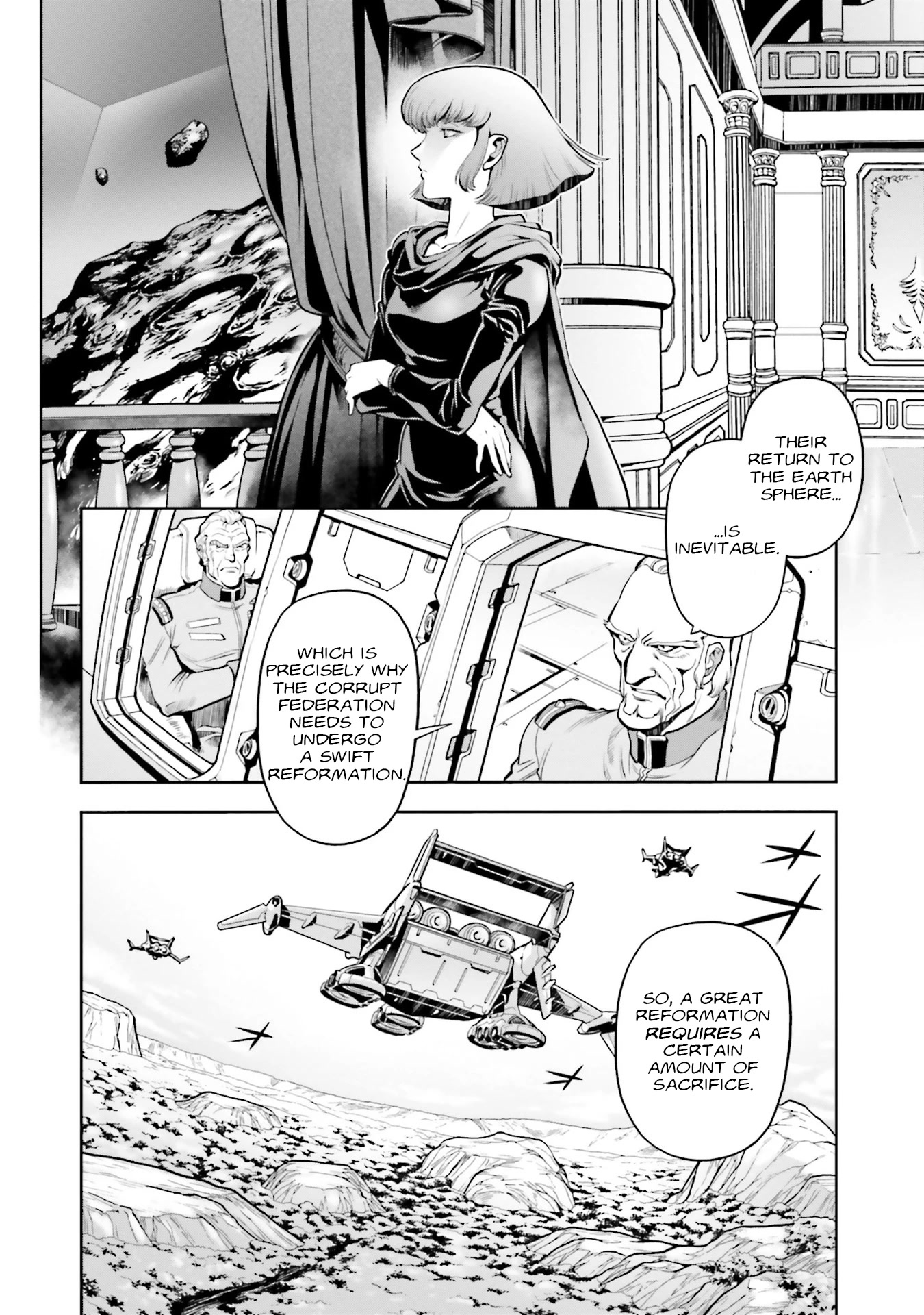 Kidou Senshi Gundam 0083 Rebellion Chapter 74 page 15 - Chapter 74: Orbital Battlefield (II)
