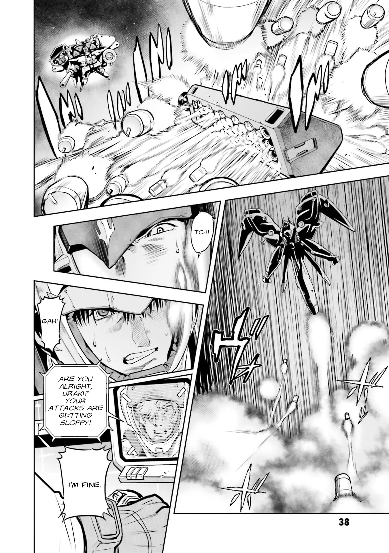 Kidou Senshi Gundam 0083 Rebellion Chapter 74 page 17 - Chapter 74: Orbital Battlefield (II)