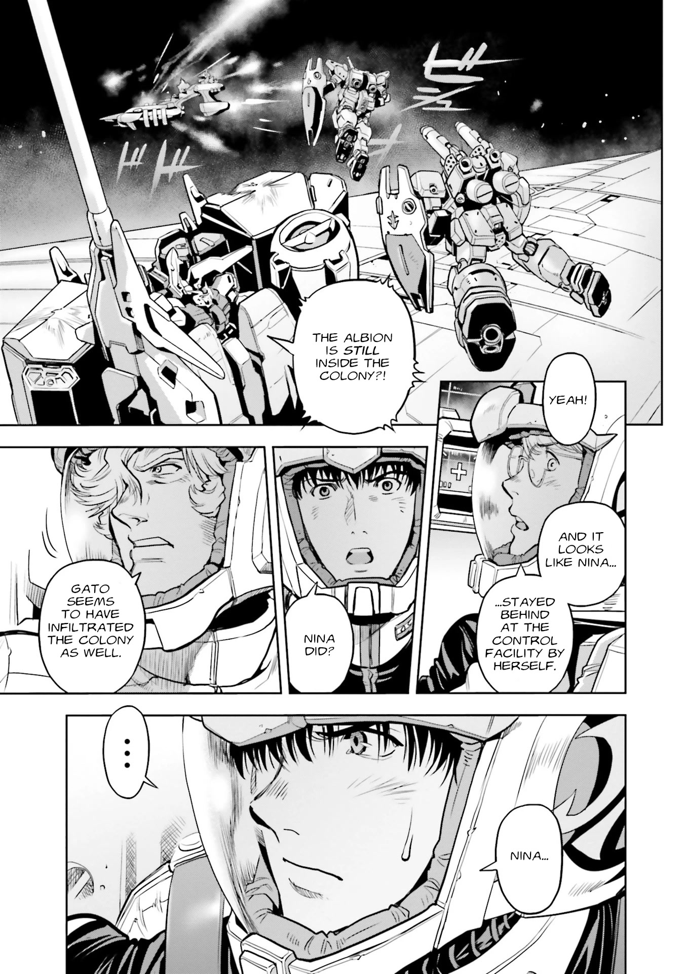 Kidou Senshi Gundam 0083 Rebellion Chapter 74 page 26 - Chapter 74: Orbital Battlefield (II)