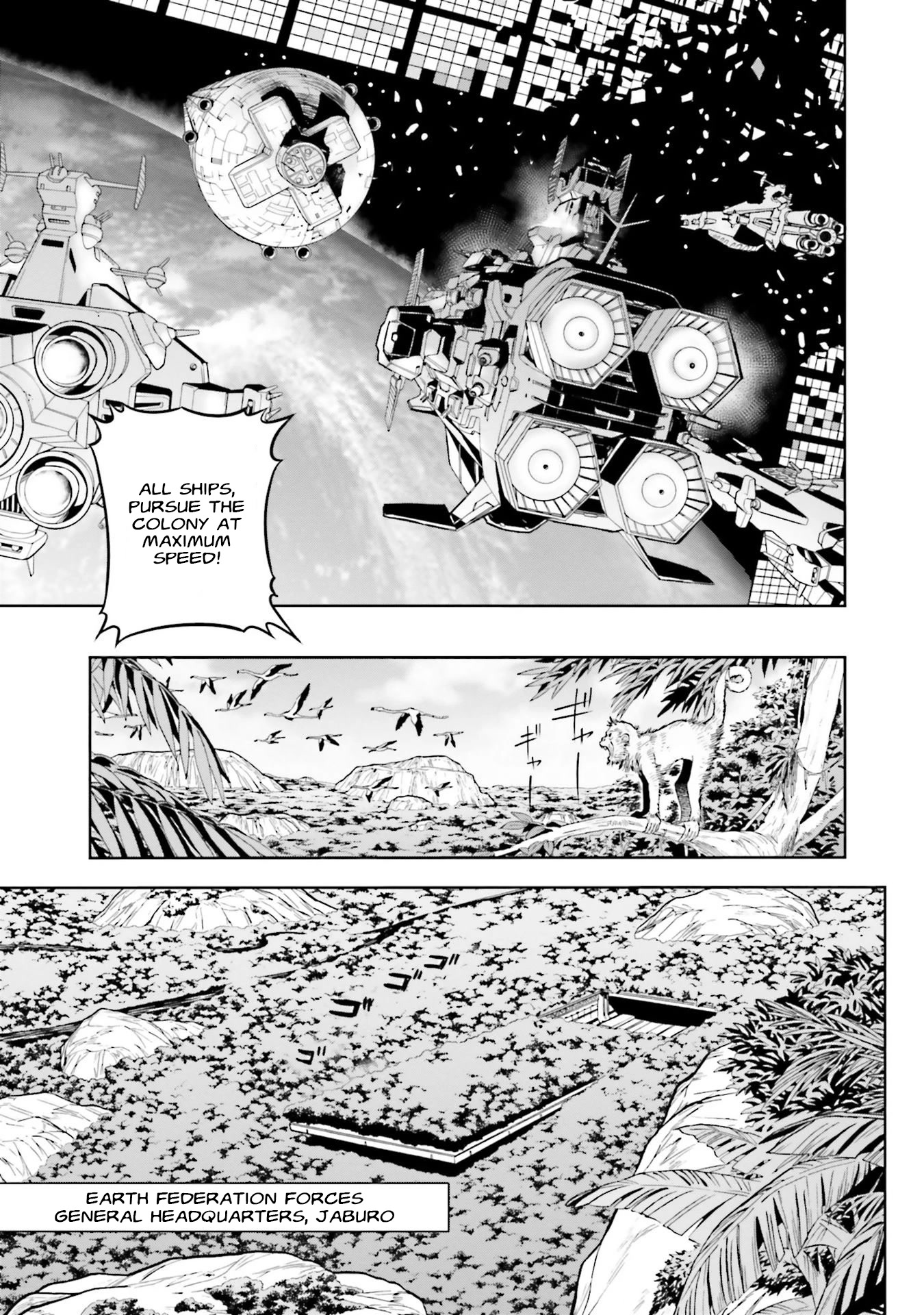 Kidou Senshi Gundam 0083 Rebellion Chapter 74 page 8 - Chapter 74: Orbital Battlefield (II)