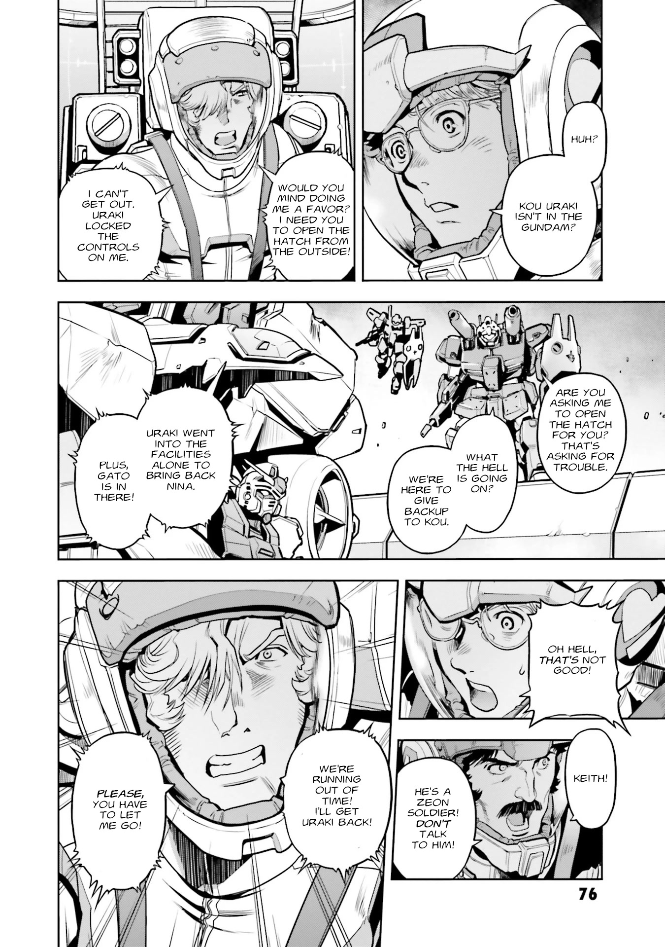 Kidou Senshi Gundam 0083 Rebellion Chapter 75 page 23 - Chapter 75: Encounter