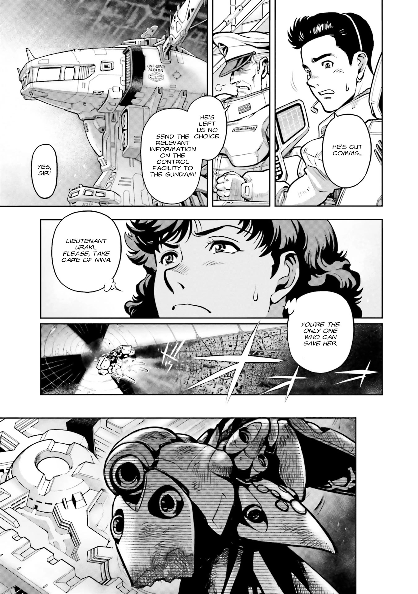 Kidou Senshi Gundam 0083 Rebellion Chapter 75 page 6 - Chapter 75: Encounter