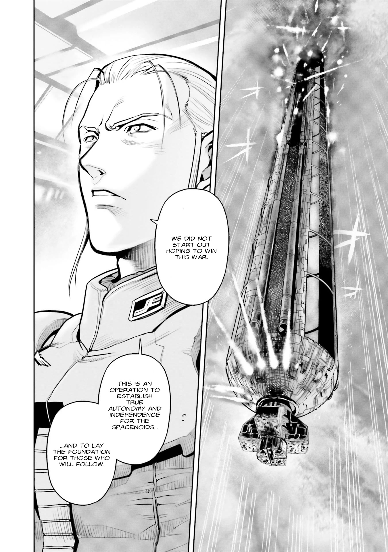 Kidou Senshi Gundam 0083 Rebellion Chapter 76 page 23 - Chapter 76: Final Course Correction