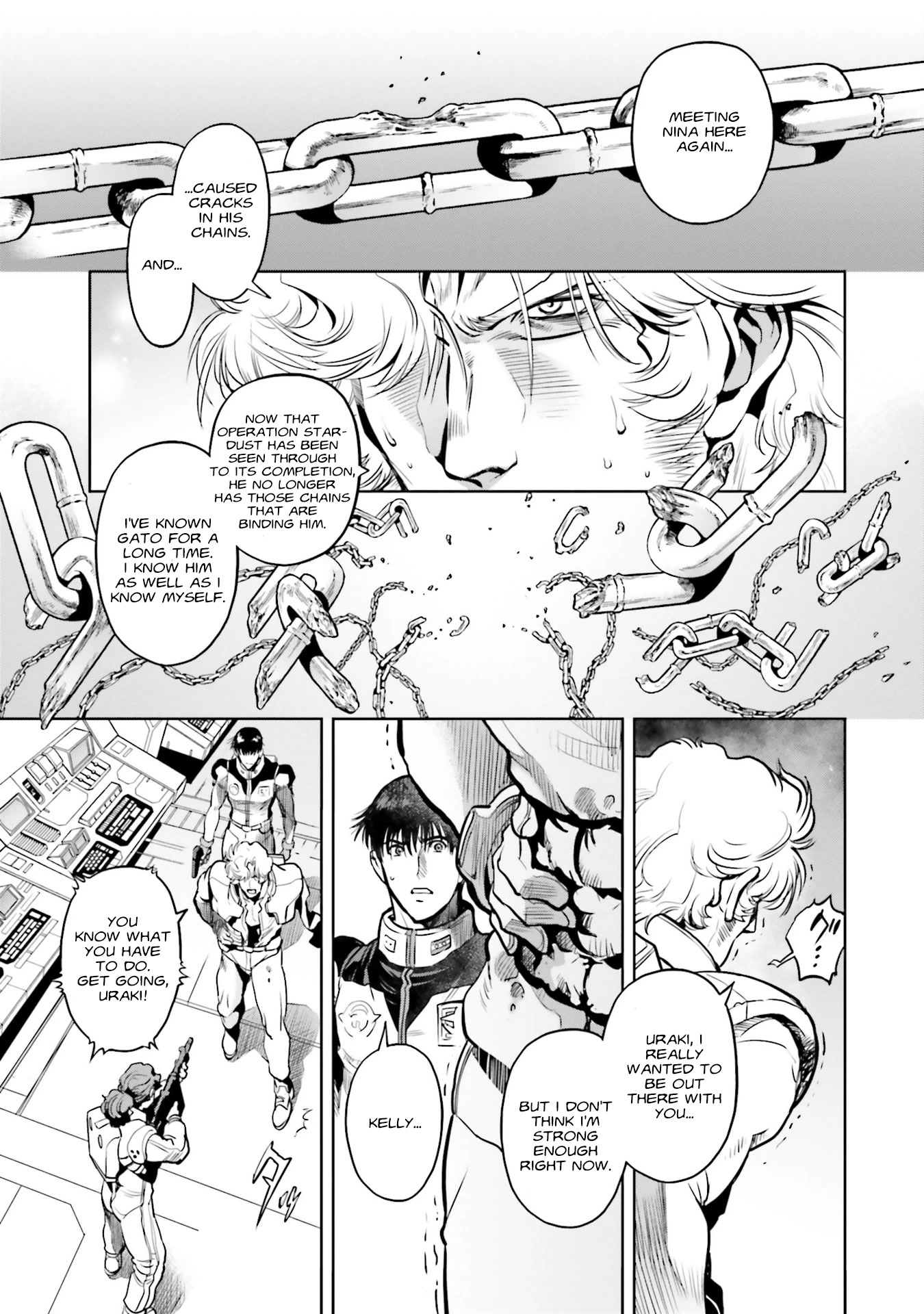 Kidou Senshi Gundam 0083 Rebellion Chapter 77 page 10 - Chapter 77: Full retreat
