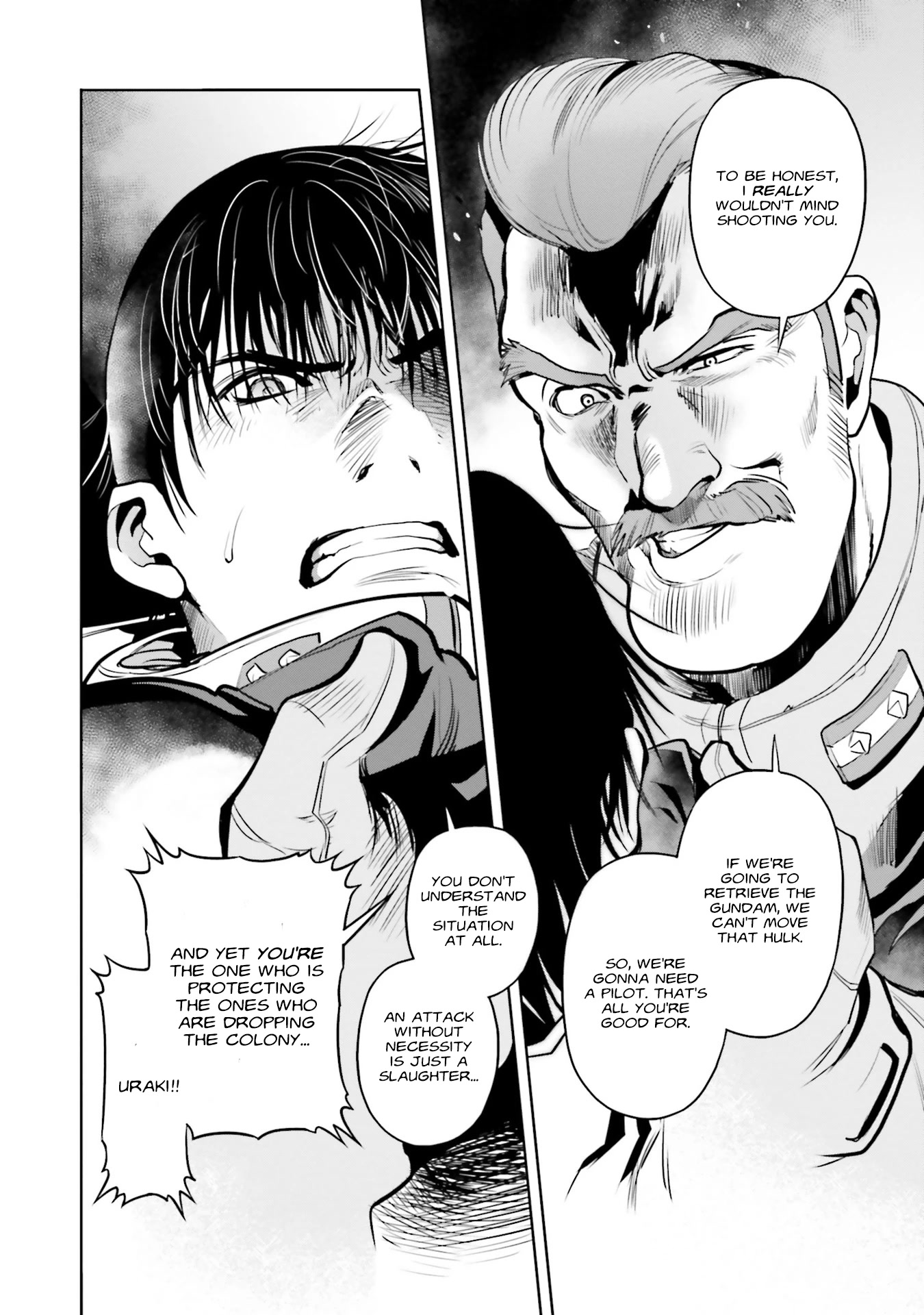 Kidou Senshi Gundam 0083 Rebellion Chapter 77 page 15 - Chapter 77: Full retreat