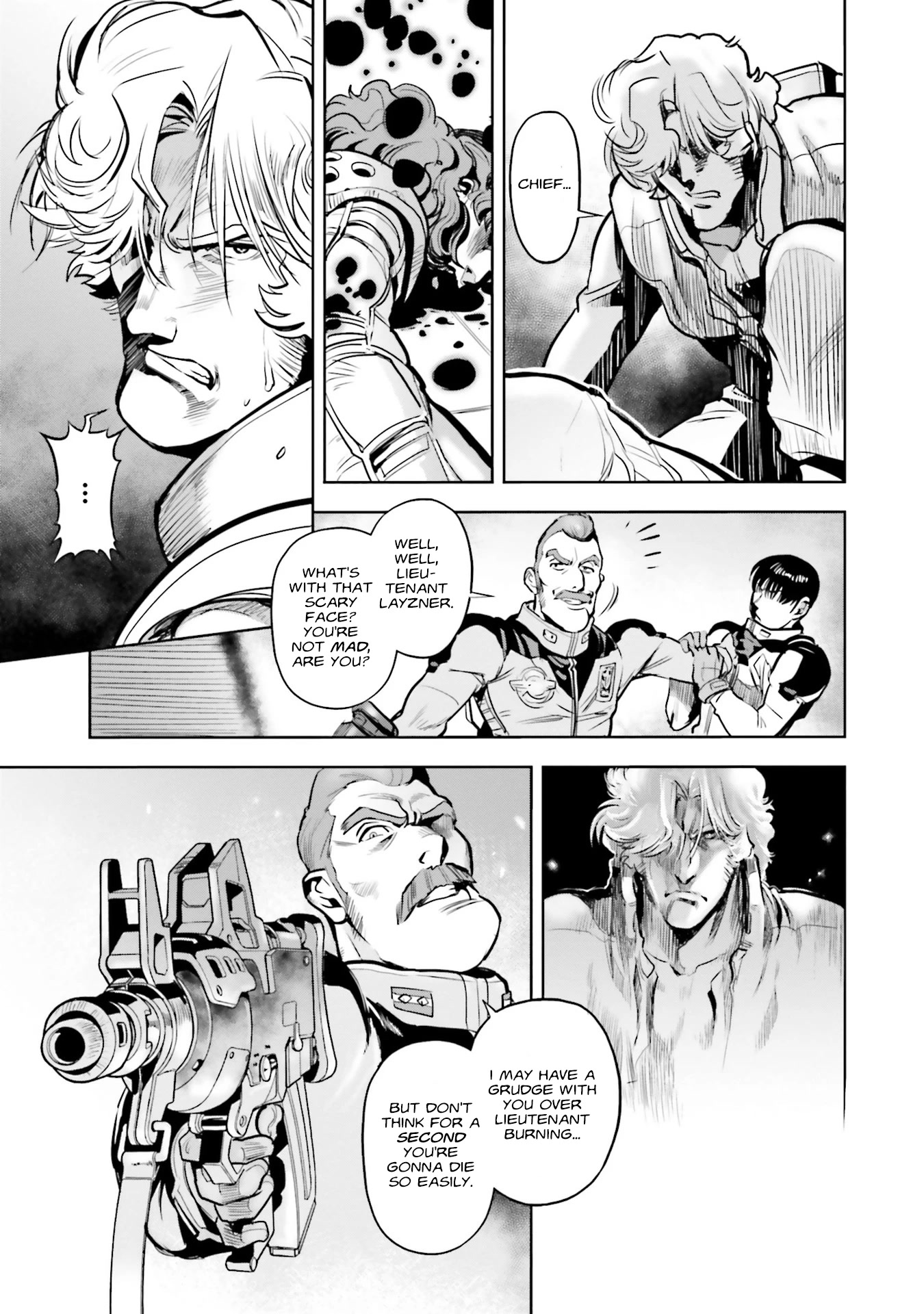 Kidou Senshi Gundam 0083 Rebellion Chapter 77 page 16 - Chapter 77: Full retreat