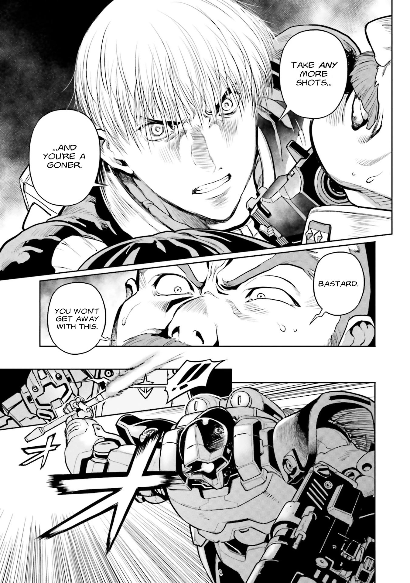 Kidou Senshi Gundam 0083 Rebellion Chapter 77 page 18 - Chapter 77: Full retreat