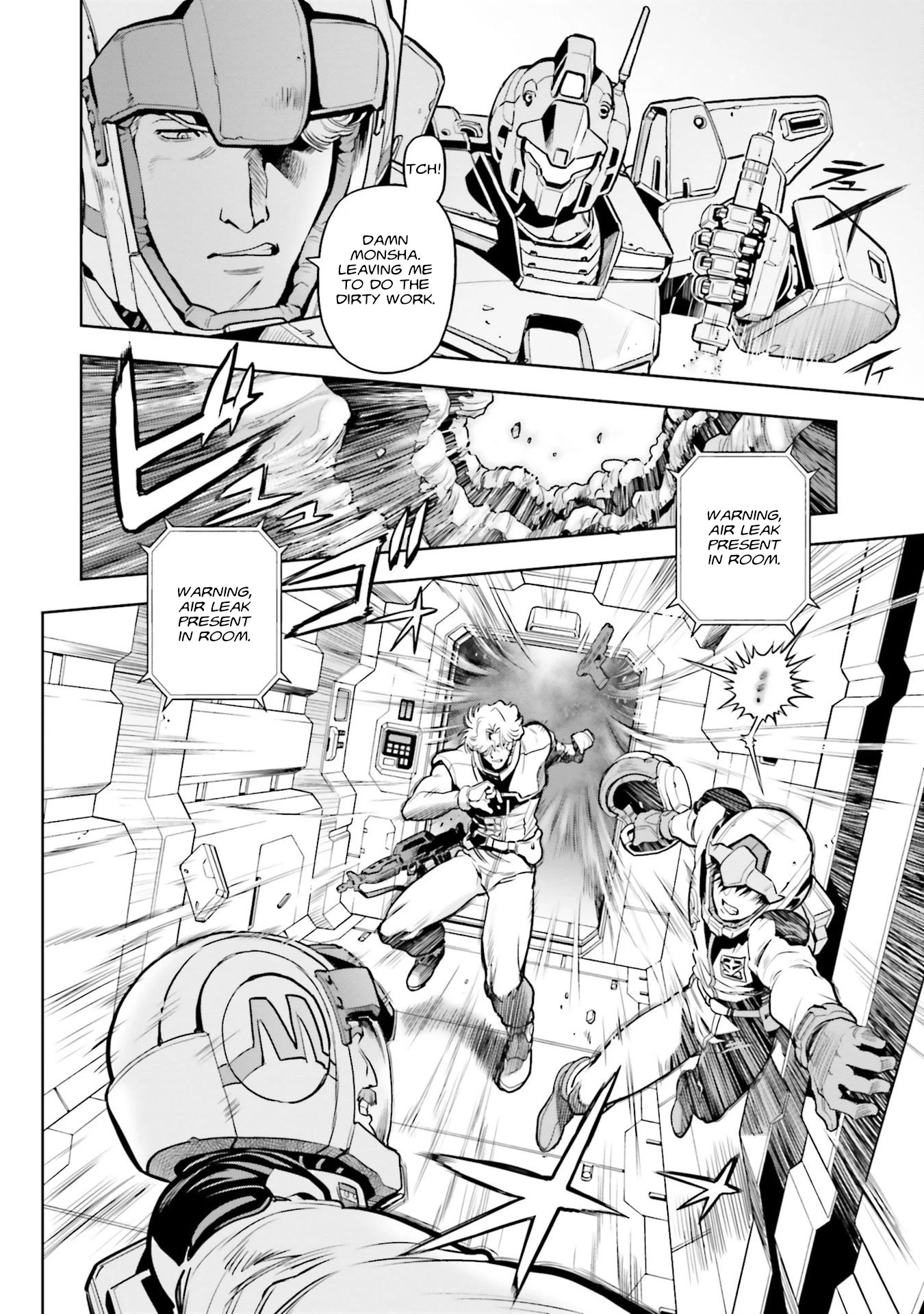 Kidou Senshi Gundam 0083 Rebellion Chapter 77 page 27 - Chapter 77: Full retreat