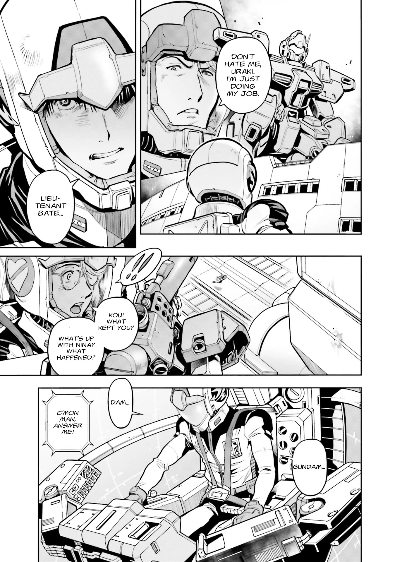 Kidou Senshi Gundam 0083 Rebellion Chapter 77 page 32 - Chapter 77: Full retreat