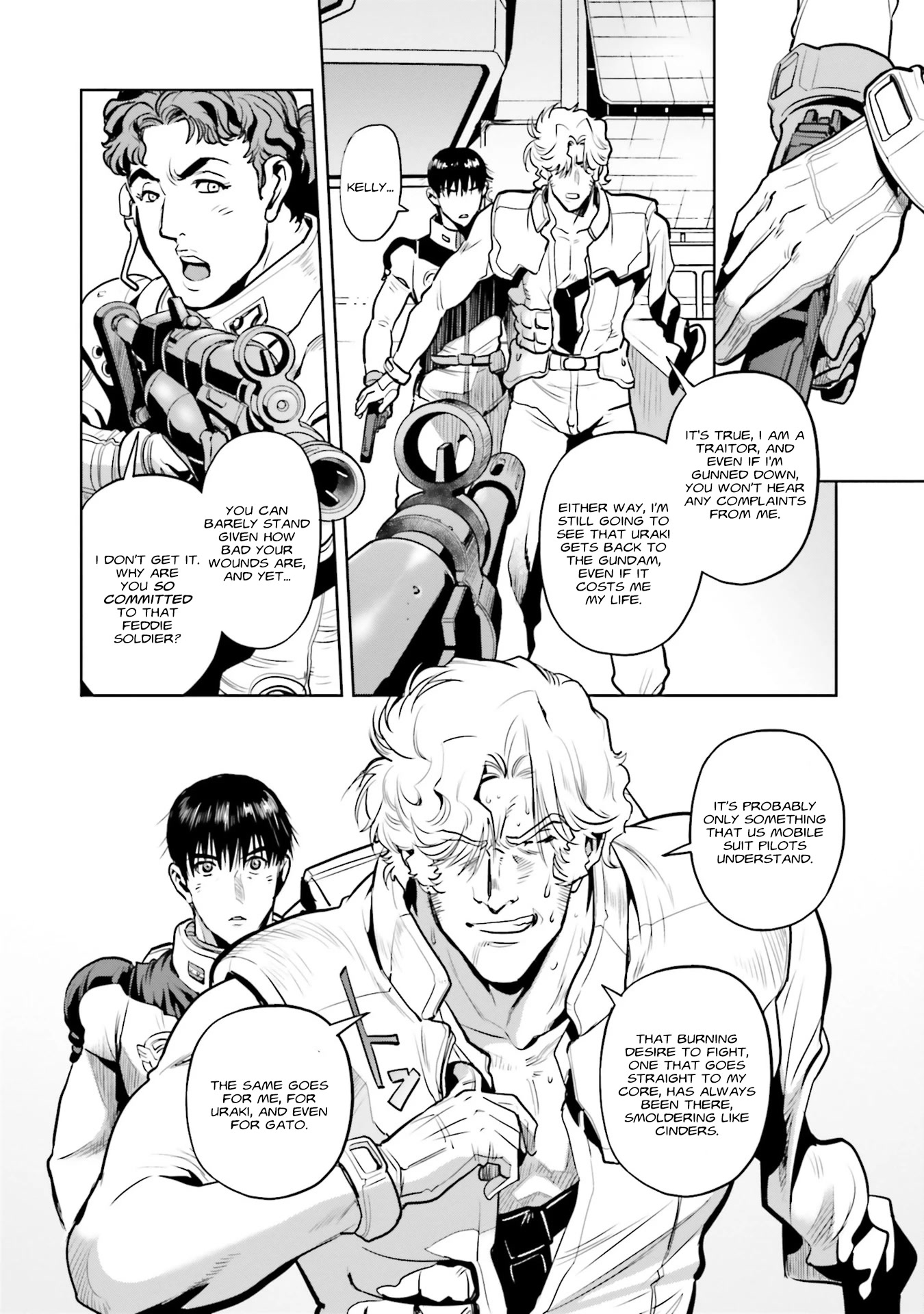 Kidou Senshi Gundam 0083 Rebellion Chapter 77 page 7 - Chapter 77: Full retreat