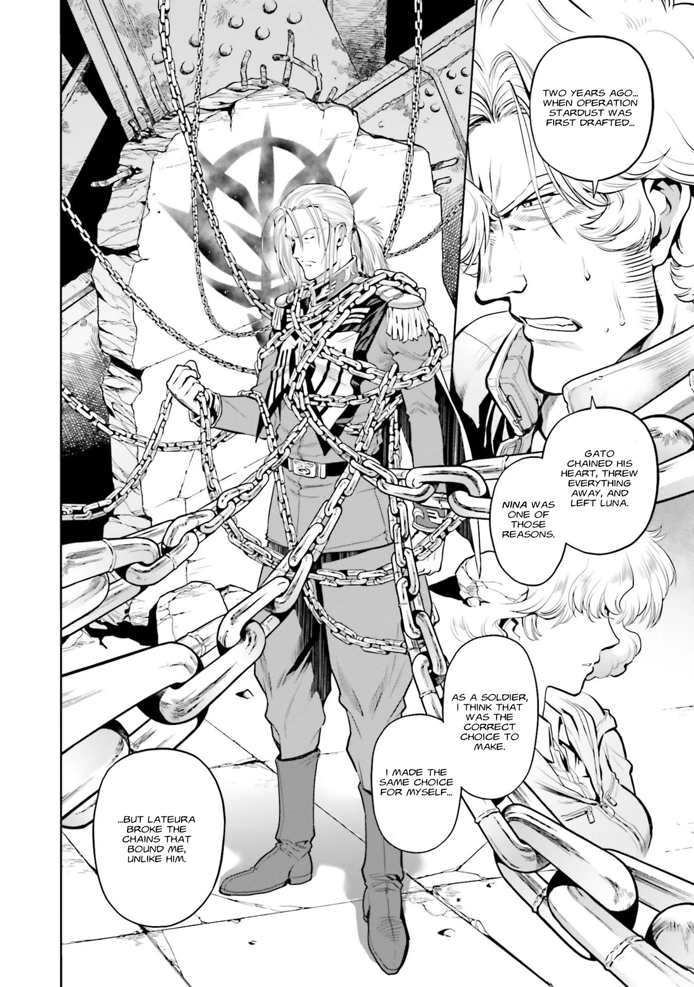 Kidou Senshi Gundam 0083 Rebellion Chapter 77 page 9 - Chapter 77: Full retreat