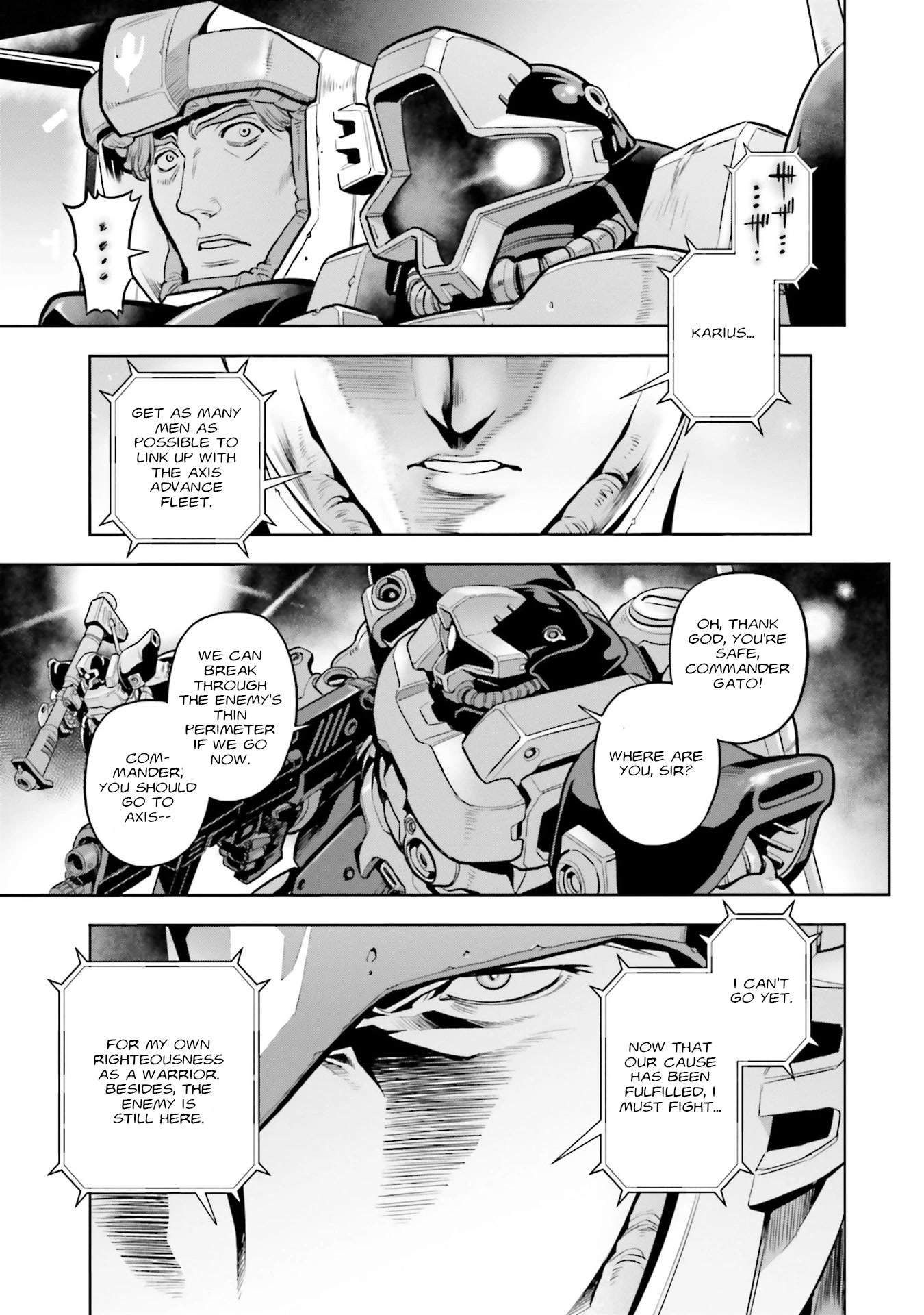 Kidou Senshi Gundam 0083 Rebellion Chapter 78 page 8 - Chapter 78: Souls in Concert