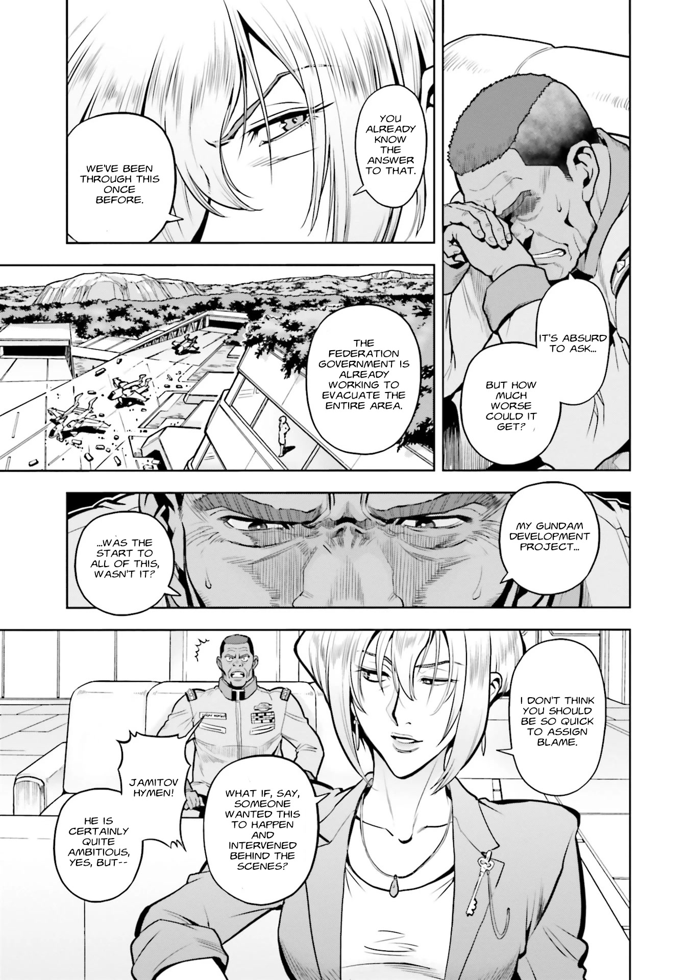 Kidou Senshi Gundam 0083 Rebellion Chapter 79 page 14 - Chapter 79: Showdown