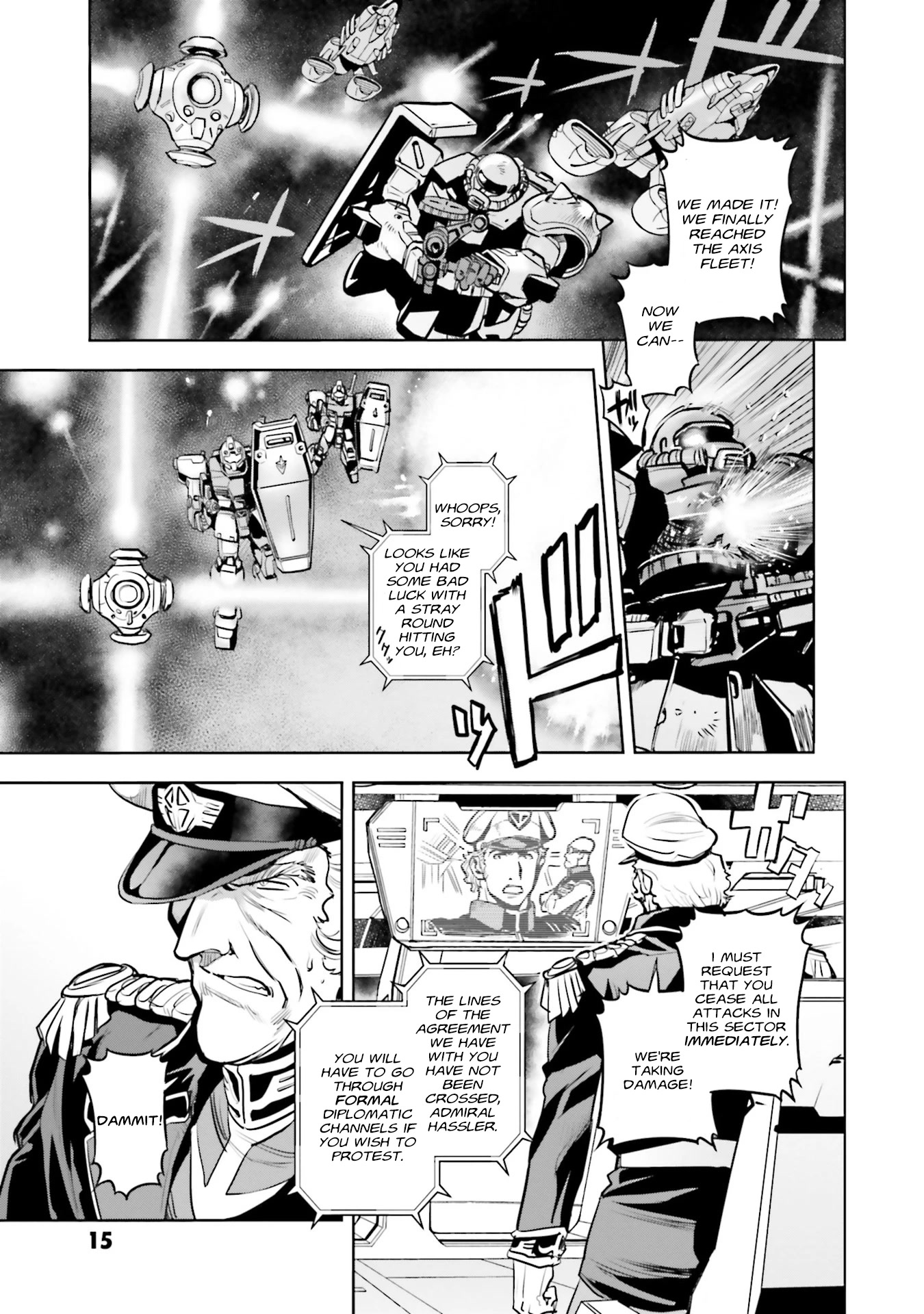 Kidou Senshi Gundam 0083 Rebellion Chapter 79 page 16 - Chapter 79: Showdown