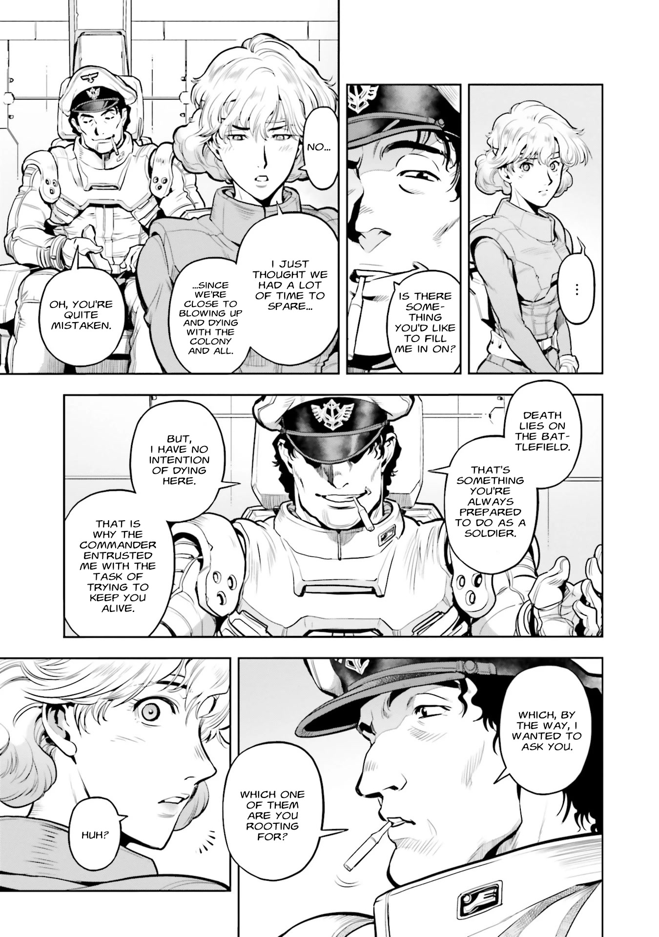 Kidou Senshi Gundam 0083 Rebellion Chapter 80 page 17 - Chapter 80: A Fierce Battle