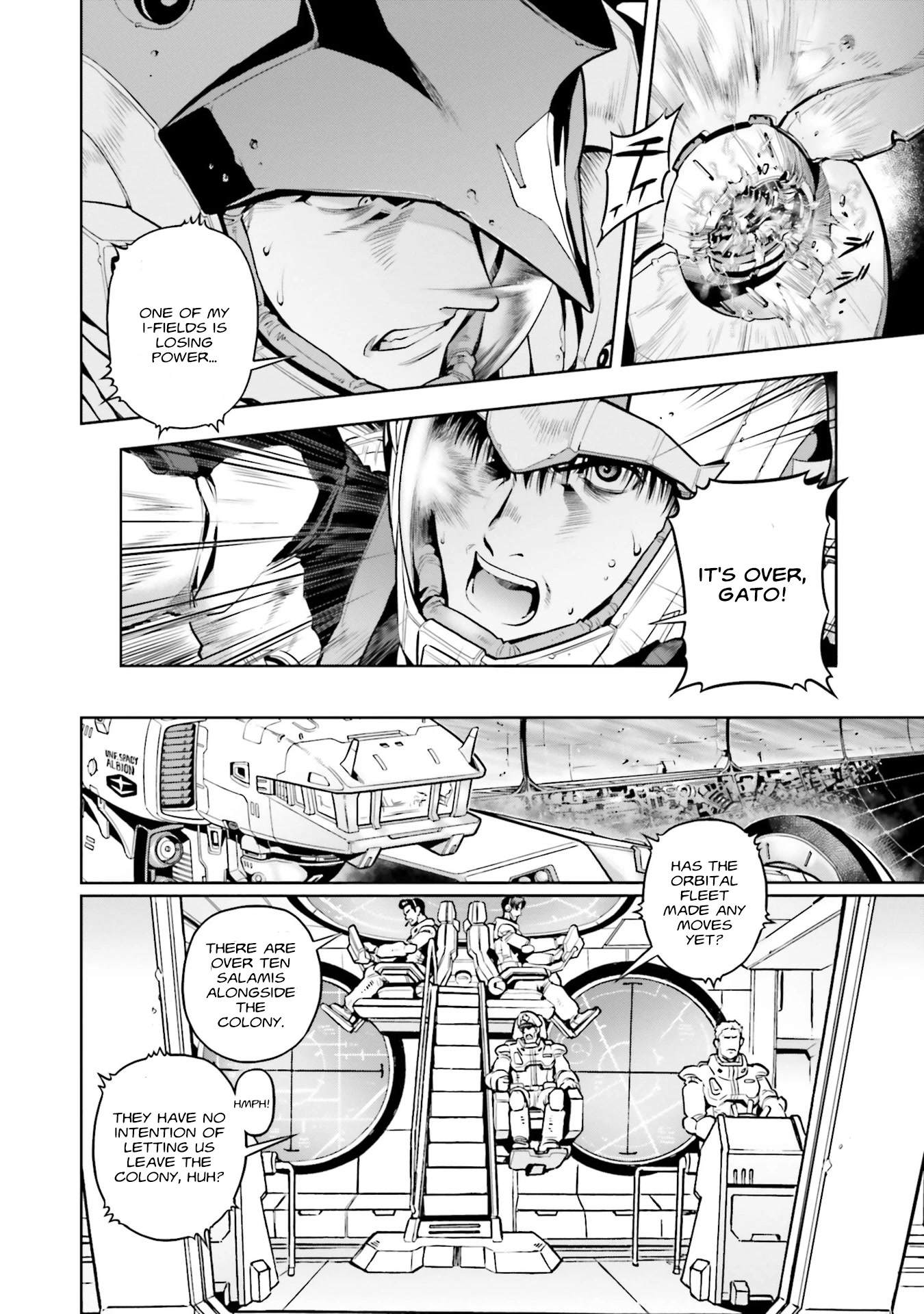 Kidou Senshi Gundam 0083 Rebellion Chapter 80 page 7 - Chapter 80: A Fierce Battle