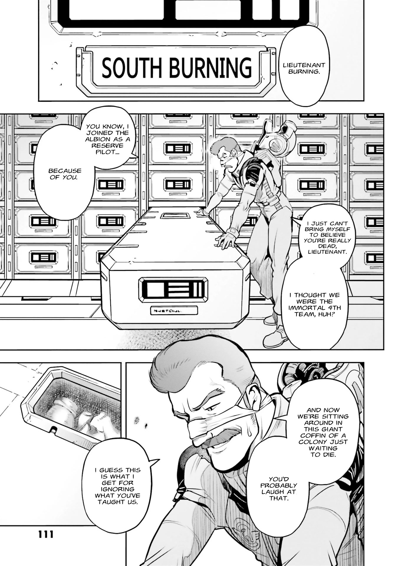 Kidou Senshi Gundam 0083 Rebellion Chapter 82 page 10 - Chapter 82: Gravitational Pull