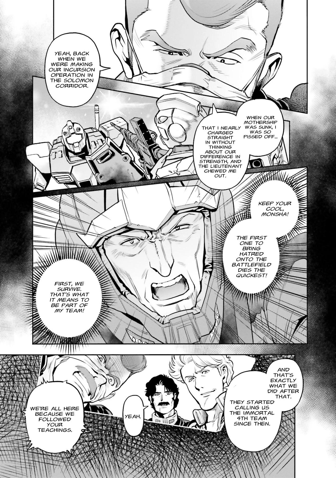 Kidou Senshi Gundam 0083 Rebellion Chapter 82 page 12 - Chapter 82: Gravitational Pull