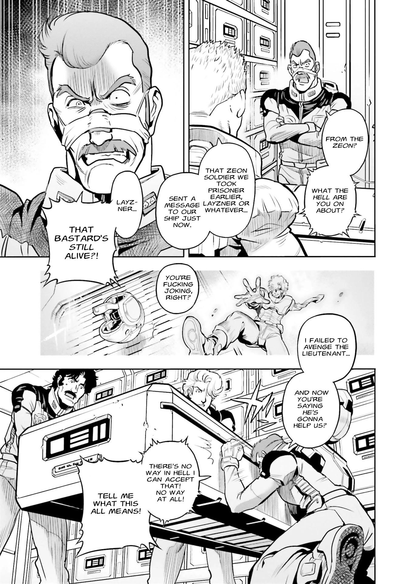 Kidou Senshi Gundam 0083 Rebellion Chapter 82 page 14 - Chapter 82: Gravitational Pull